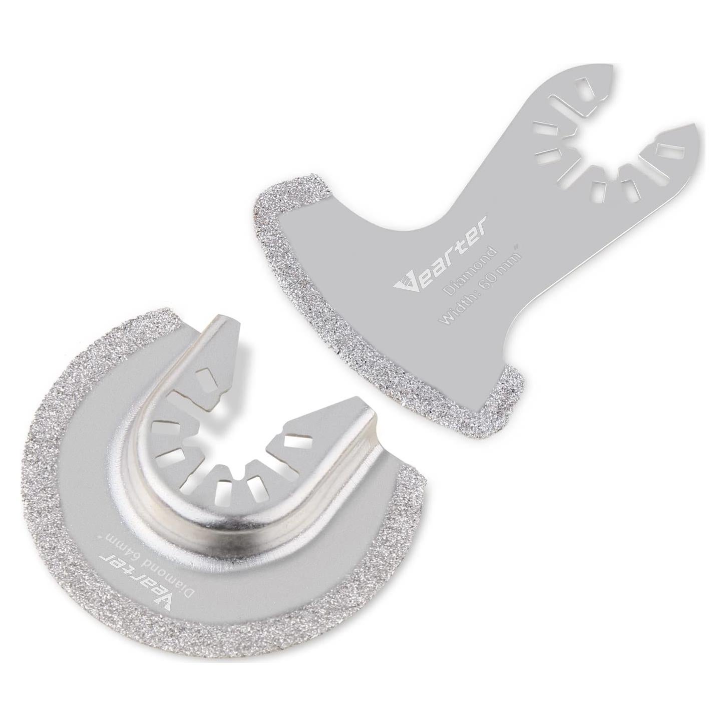 Juego de 2 Hojas Oscilantes de Diamante Vearter para Corte Preciso