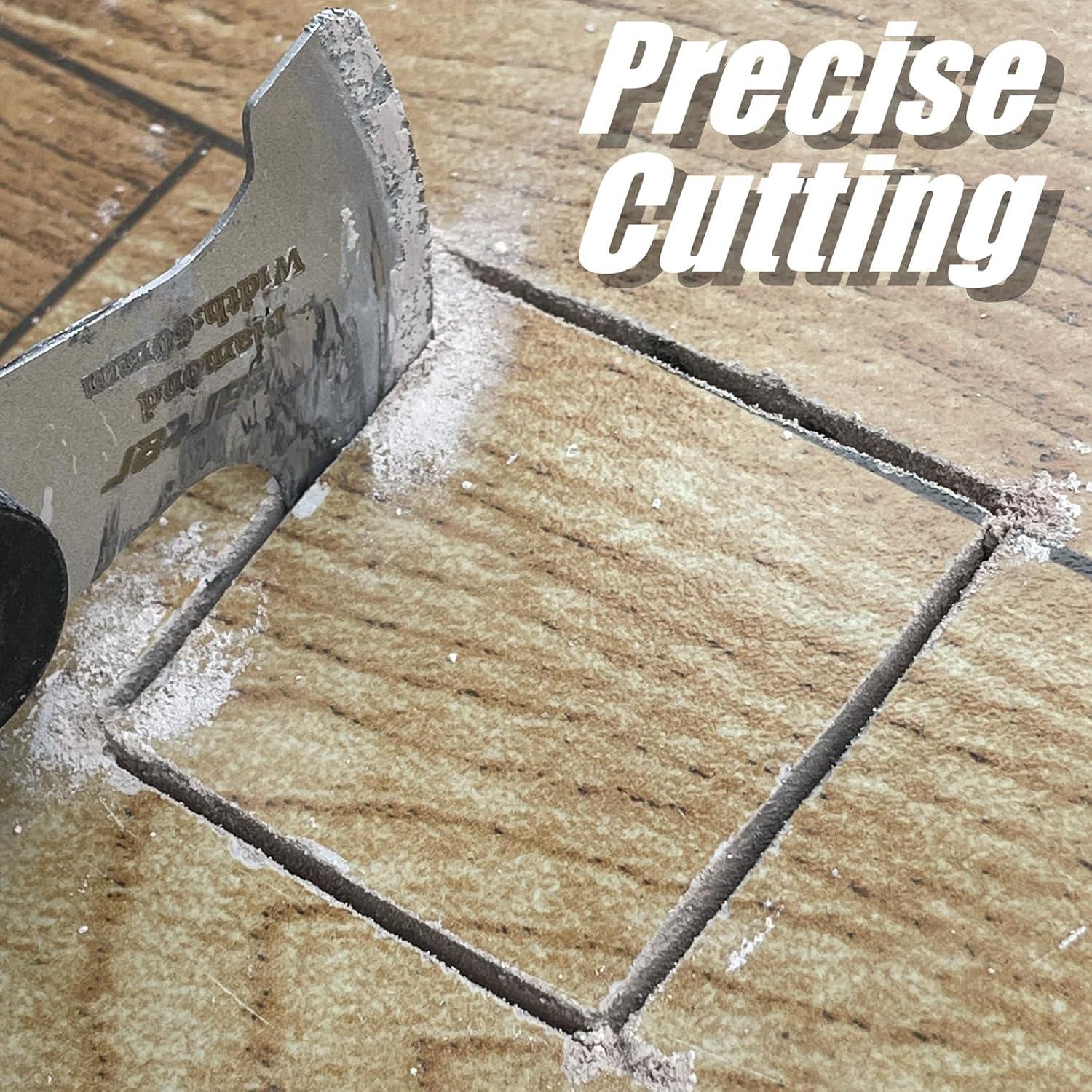 Juego de 2 Hojas Oscilantes de Diamante Vearter para Corte Preciso