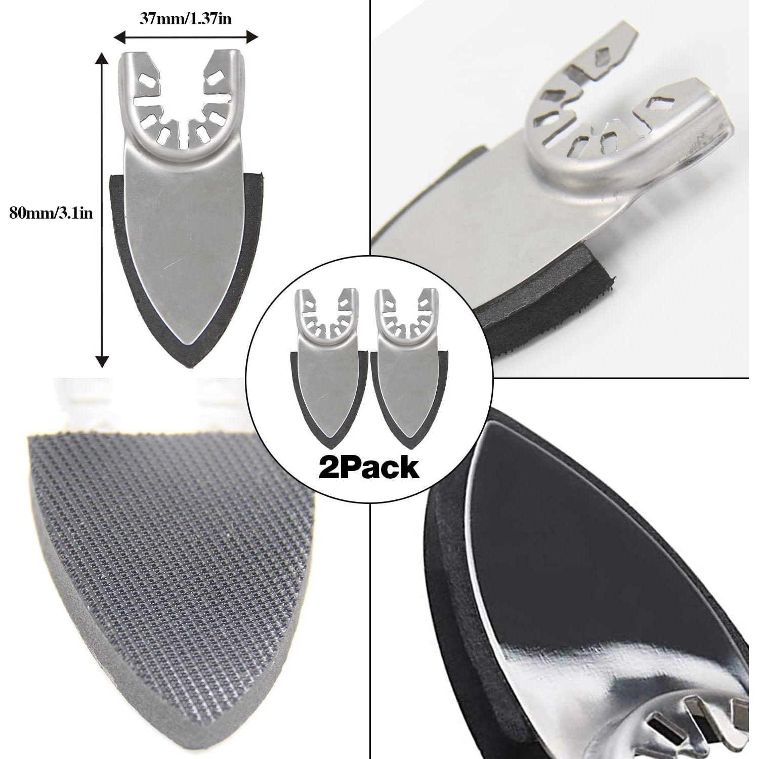 Kit de Lijado Oscilante 130 Piezas Gulrear - Granos 60 a 240