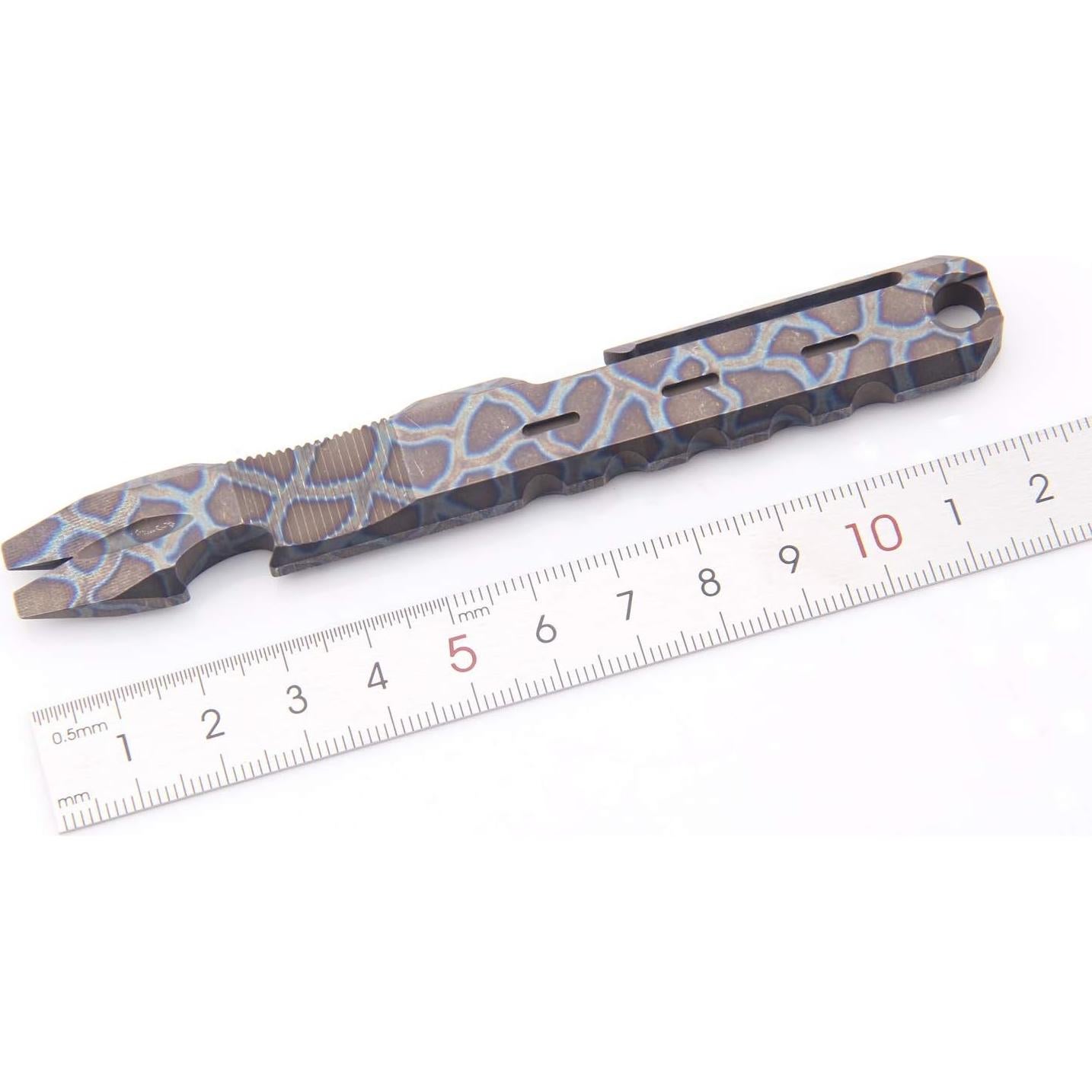 Barra de Palanca Multi-función Titanio Hamans 120mm Azul