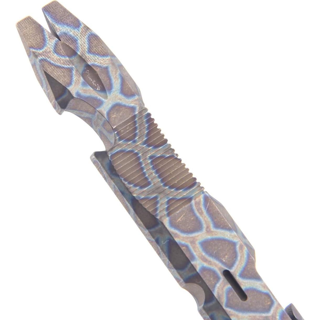 Barra de Palanca Multi-función Titanio Hamans 120mm Azul