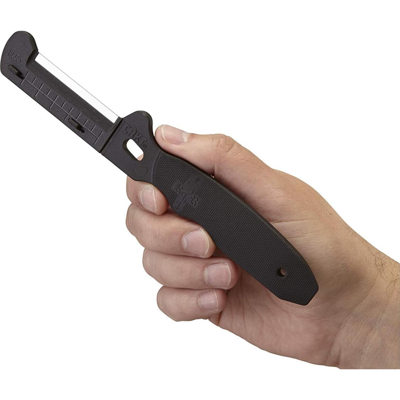 Herramienta de Desnudado de Combate CRKT 9860 con Funda Negra