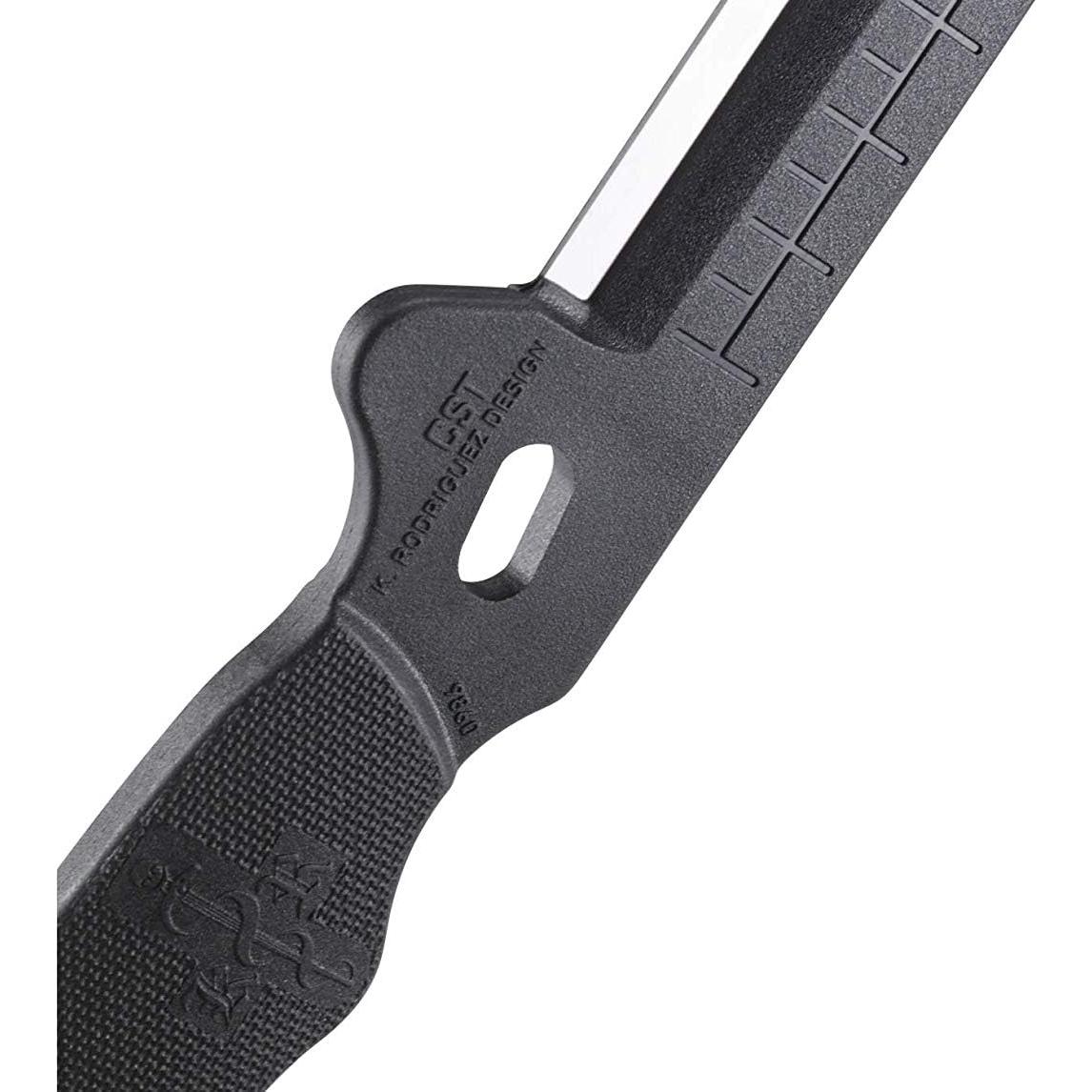 Herramienta de Desnudado de Combate CRKT 9860 con Funda Negra