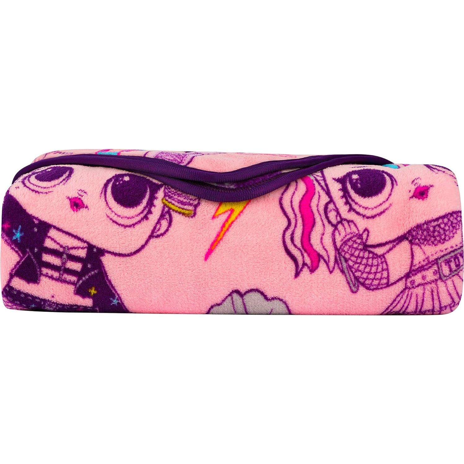 Manta de Lanzamiento Franco Kids 116x152 cm LOL Surprise