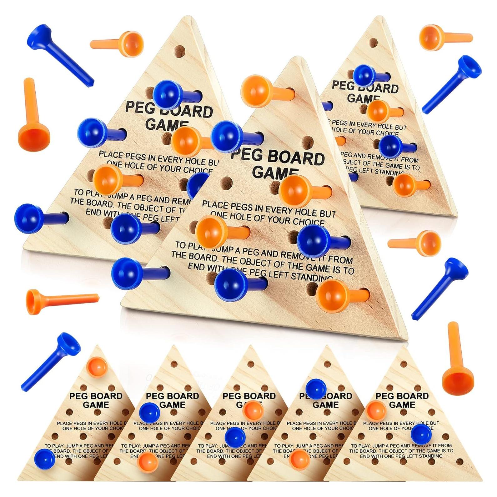 Juego de Mesa de Madera Skylety 6 Piezas Triángulo Educativo