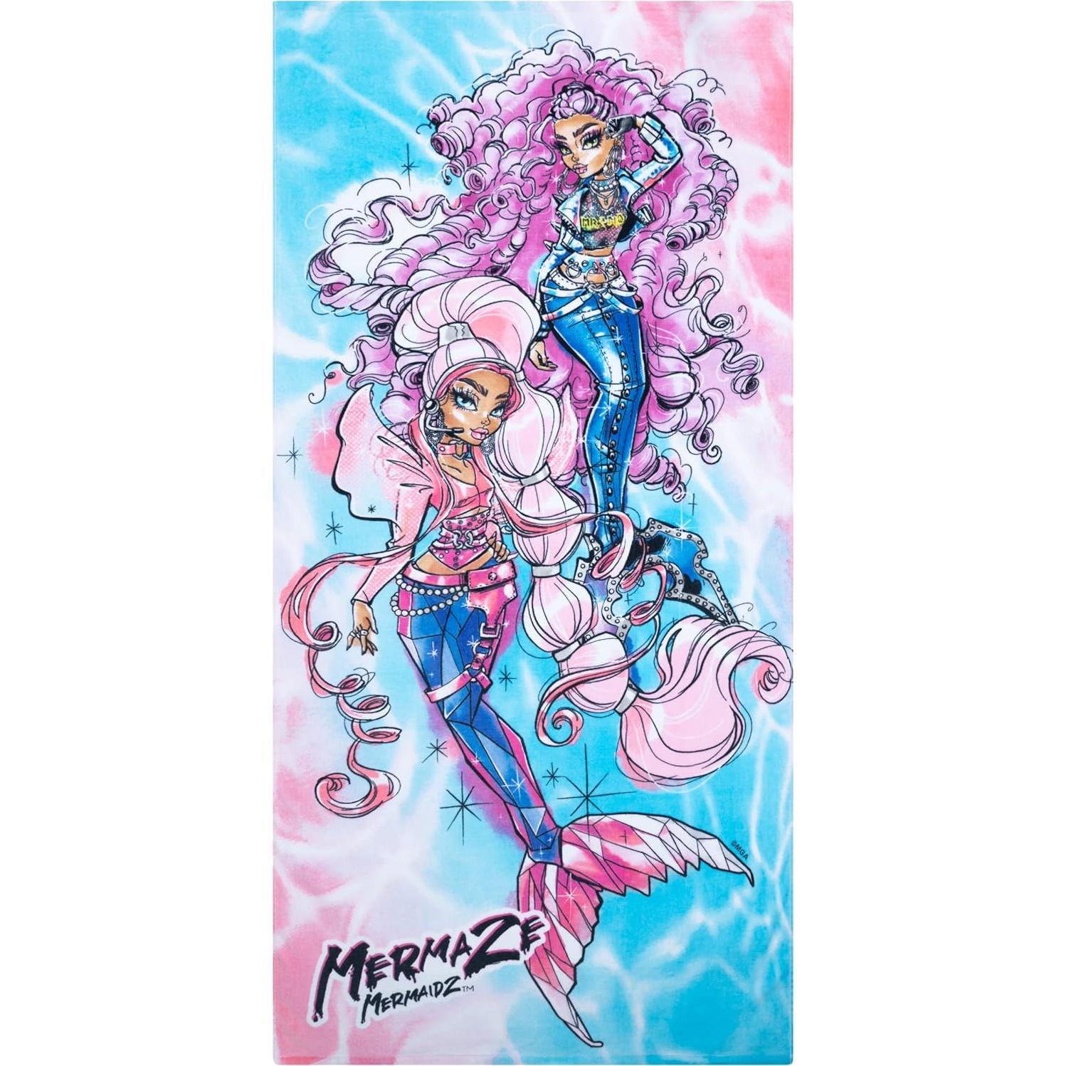 Toalla de Playa Franco Mermaze 147x71 cm Algodón Suave