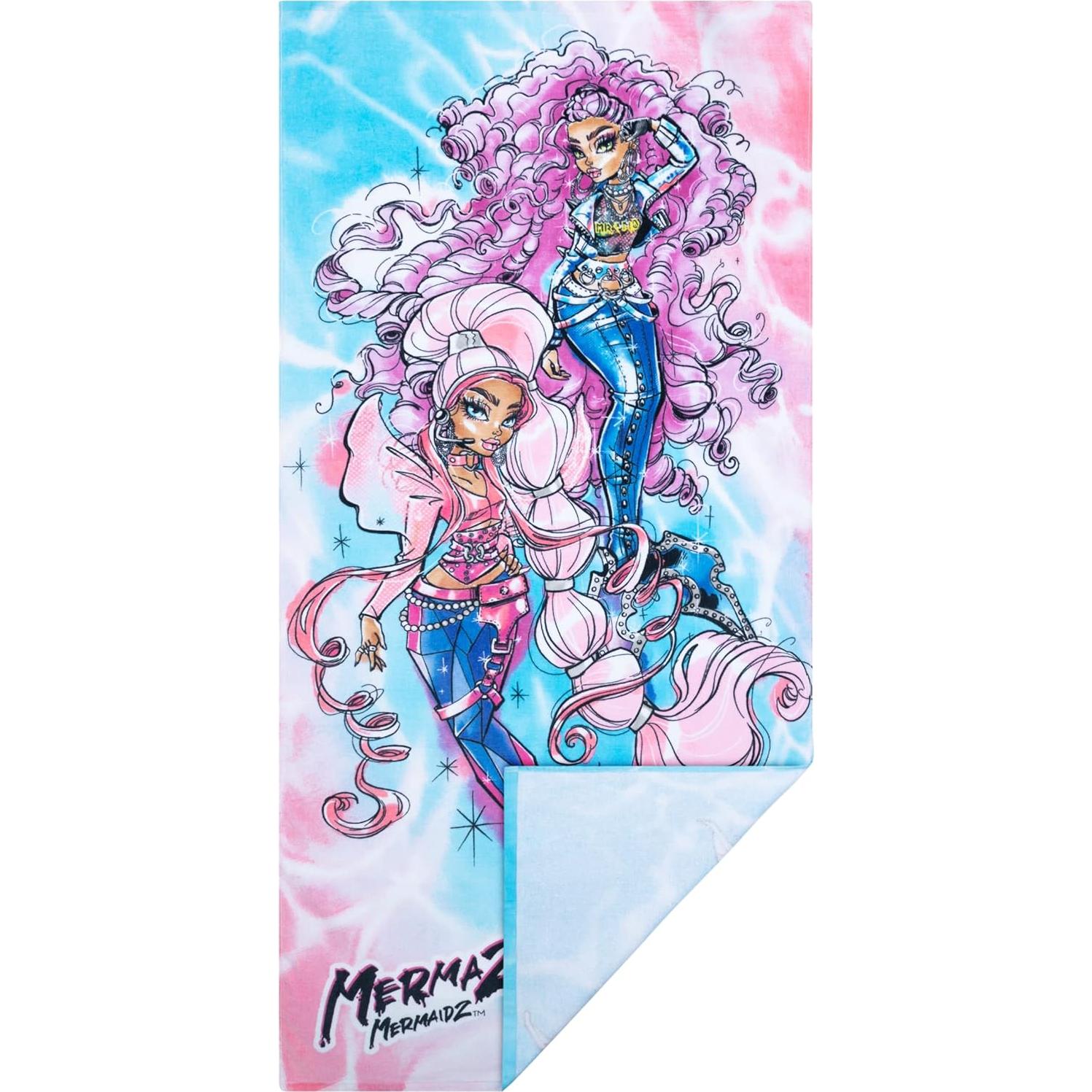 Toalla de Playa Franco Mermaze 147x71 cm Algodón Suave