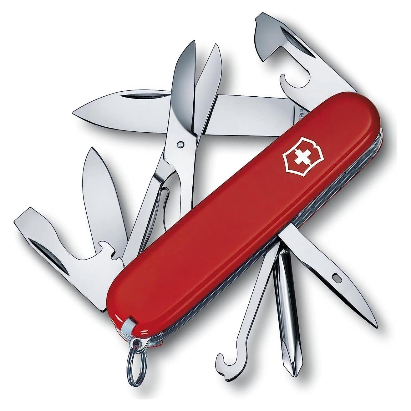 Herramienta de bolsillo Victorinox Super Tinker 14 en 1 Rojo