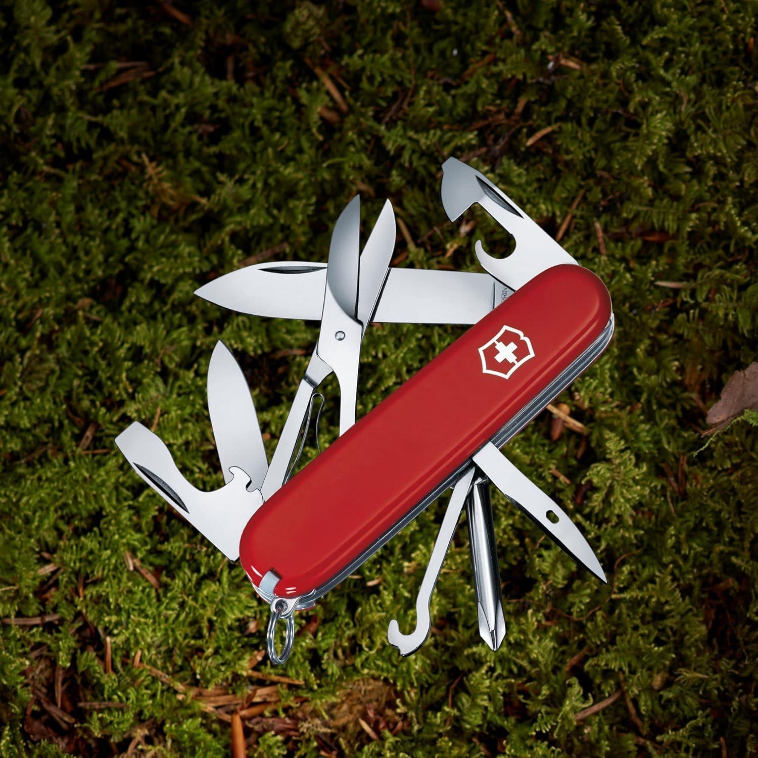 Herramienta de bolsillo Victorinox Super Tinker 14 en 1 Rojo