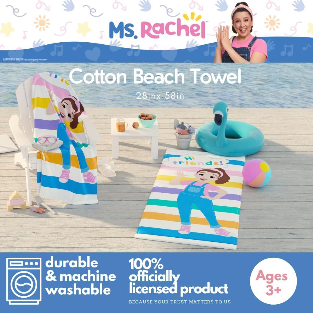 Toalla de Playa Franco Sra. Rachel 147x71 cm Algodón Suave