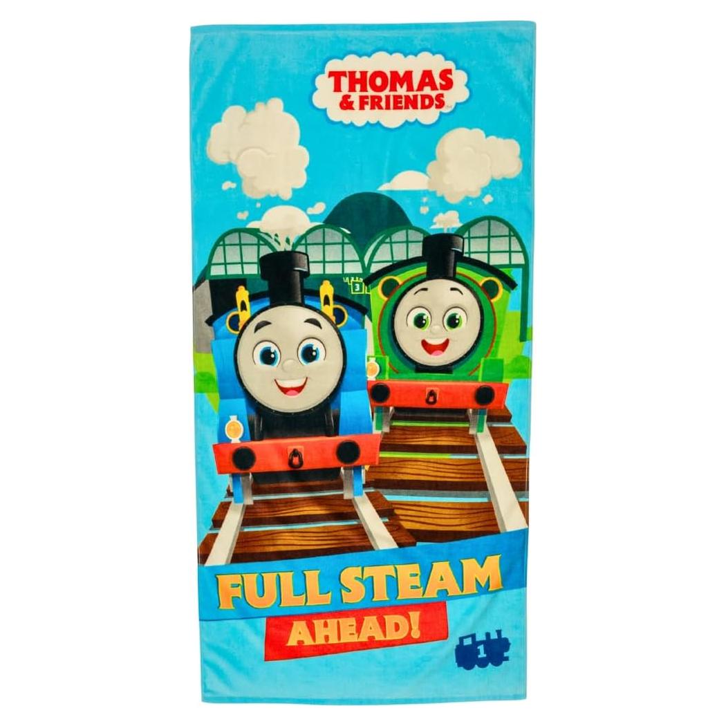 Toalla de Playa Franco Thomas & Friends 147x71 cm Suave