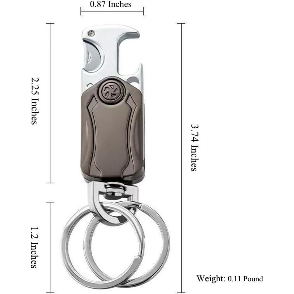 Llaveros Multi-Herramienta JILFR con Abrebotellas 9.14 cm