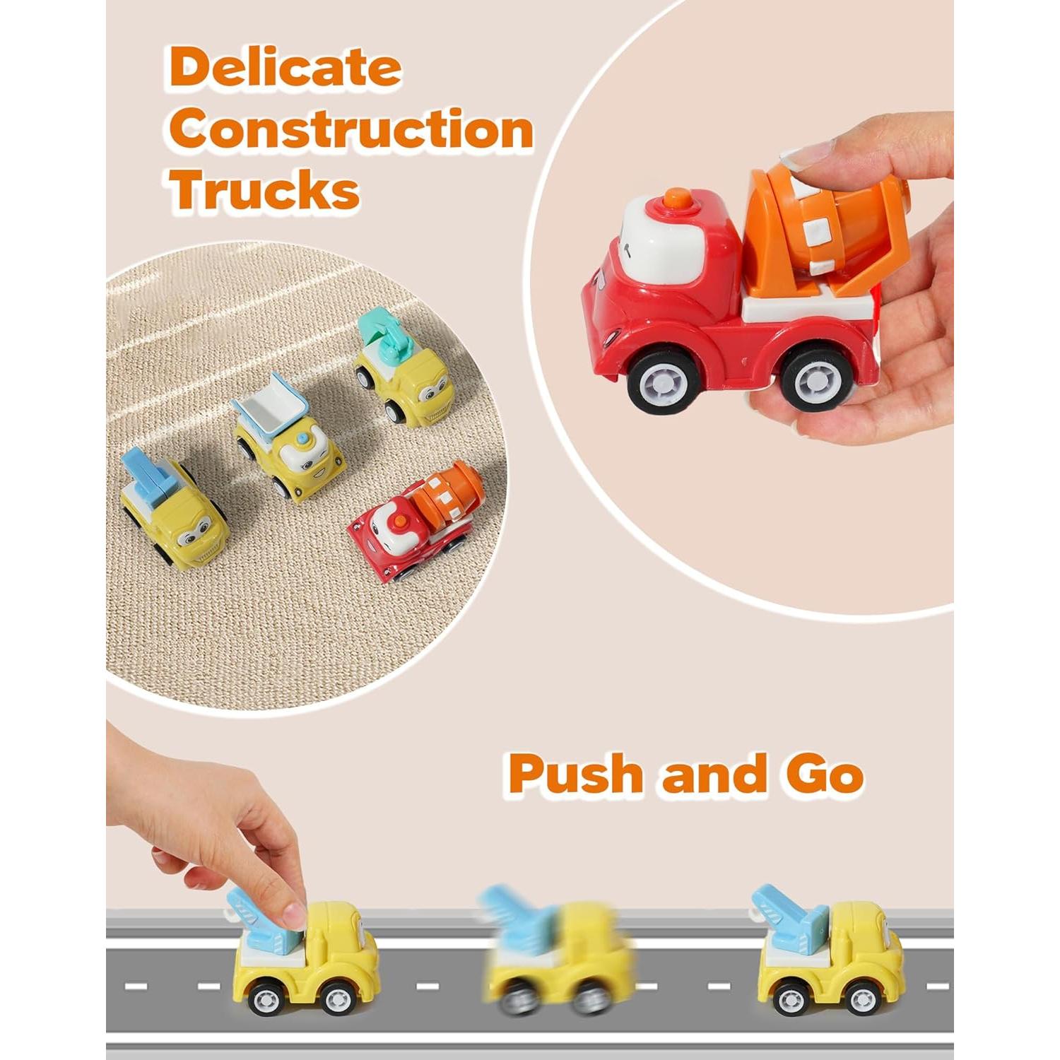 Juego de Camiones Transportadores Forty4 con Sonido y Luz