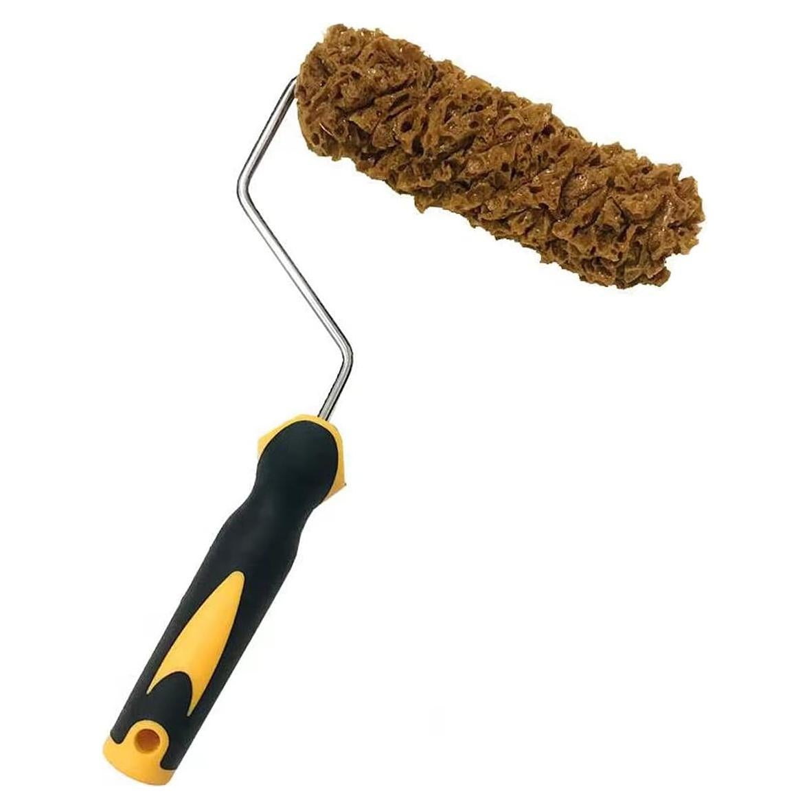 Rodillo de Pintura Texturizada Bancoo 15.24 cm Esponja Amarillo