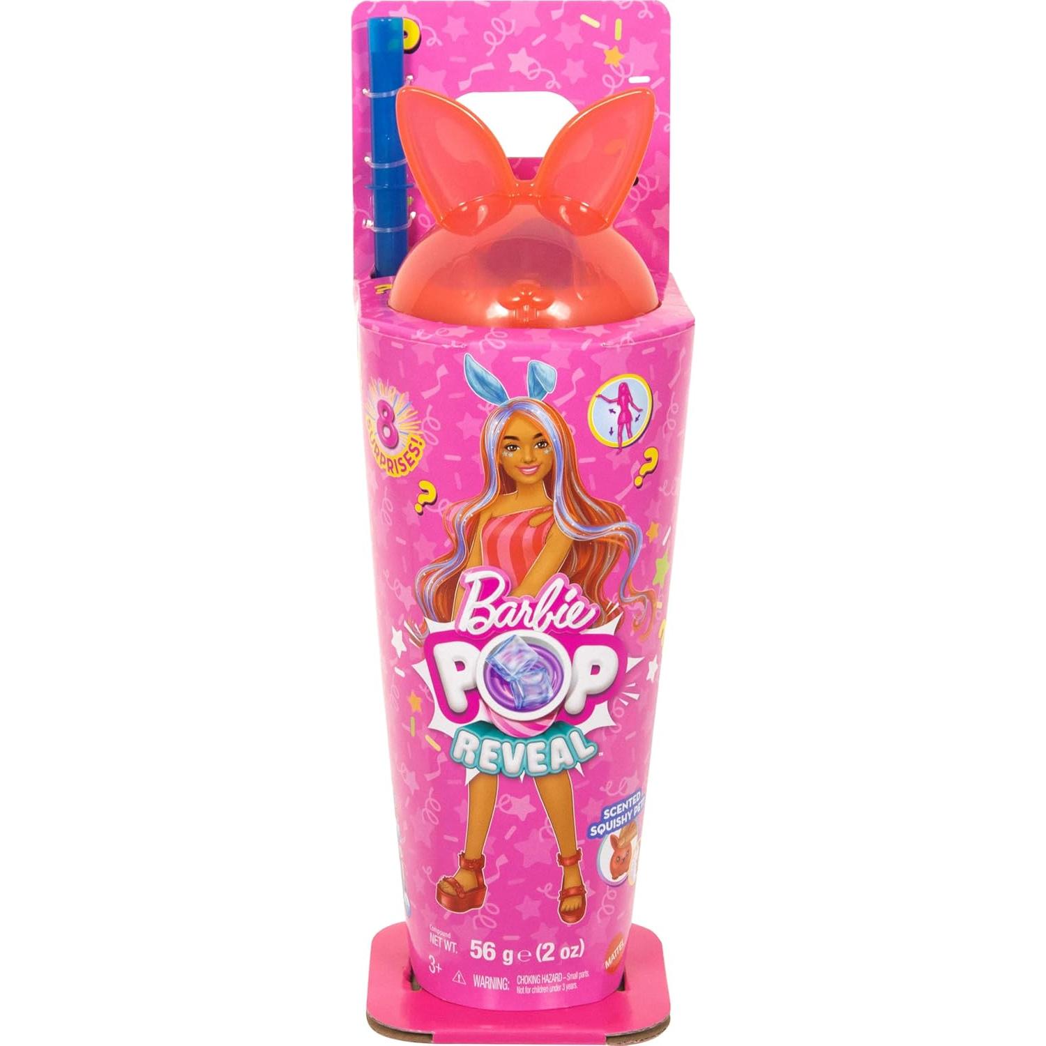 Muñeca Barbie Pop Reveal Shakes Conejito Brillante 8 Sorprisas