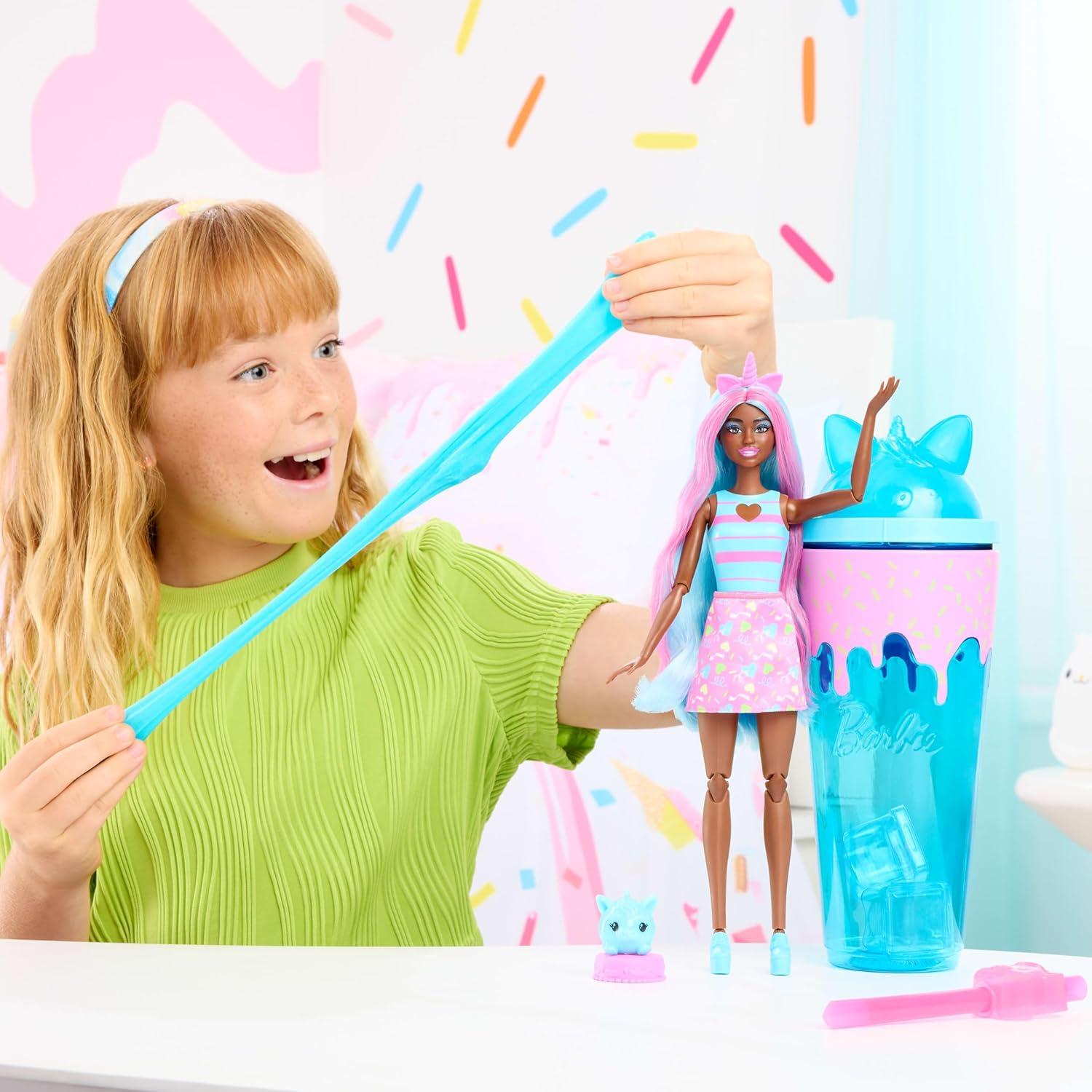 Muñeca Barbie Pop Reveal Unicornio Aromatizada con Accesorios