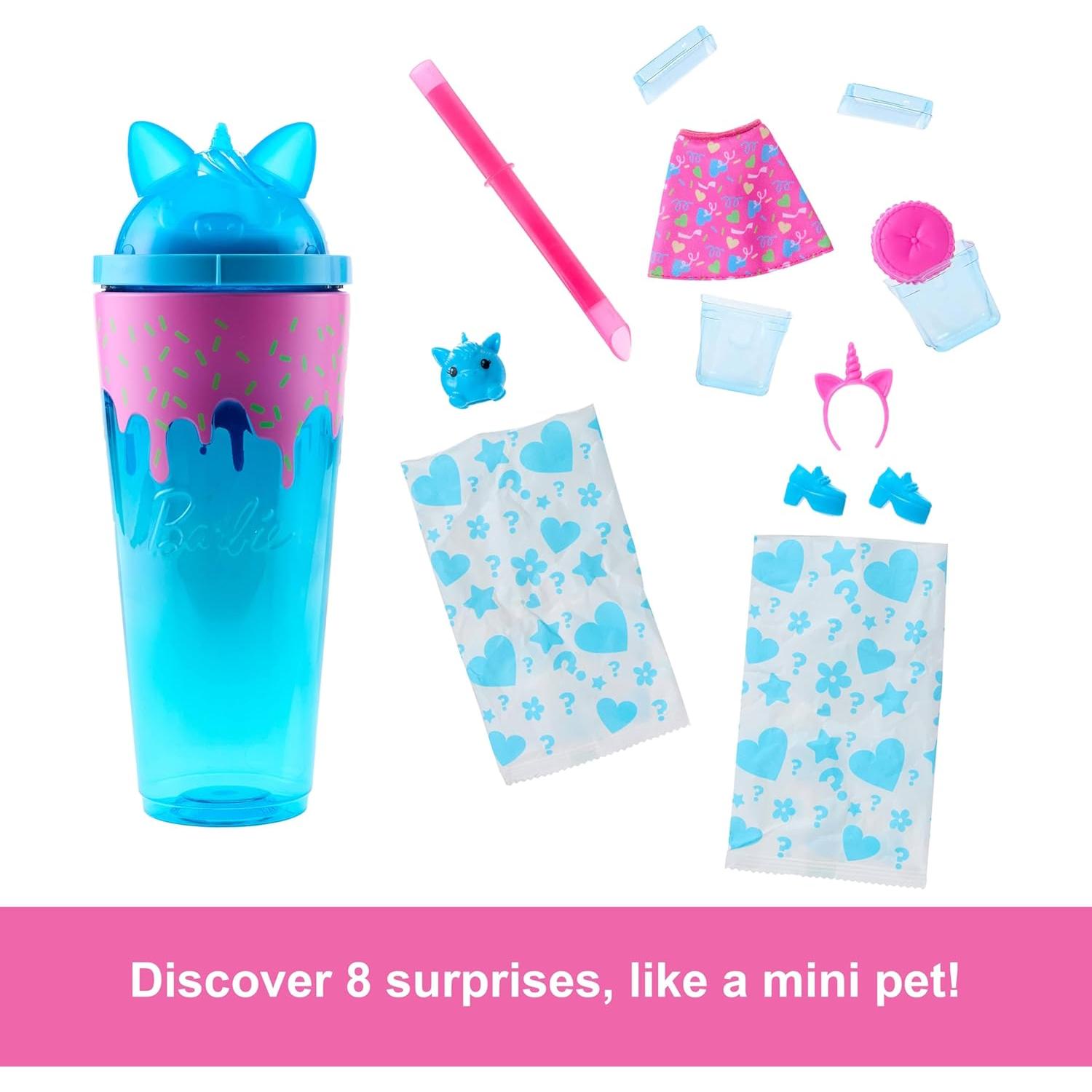 Muñeca Barbie Pop Reveal Unicornio Aromatizada con Accesorios