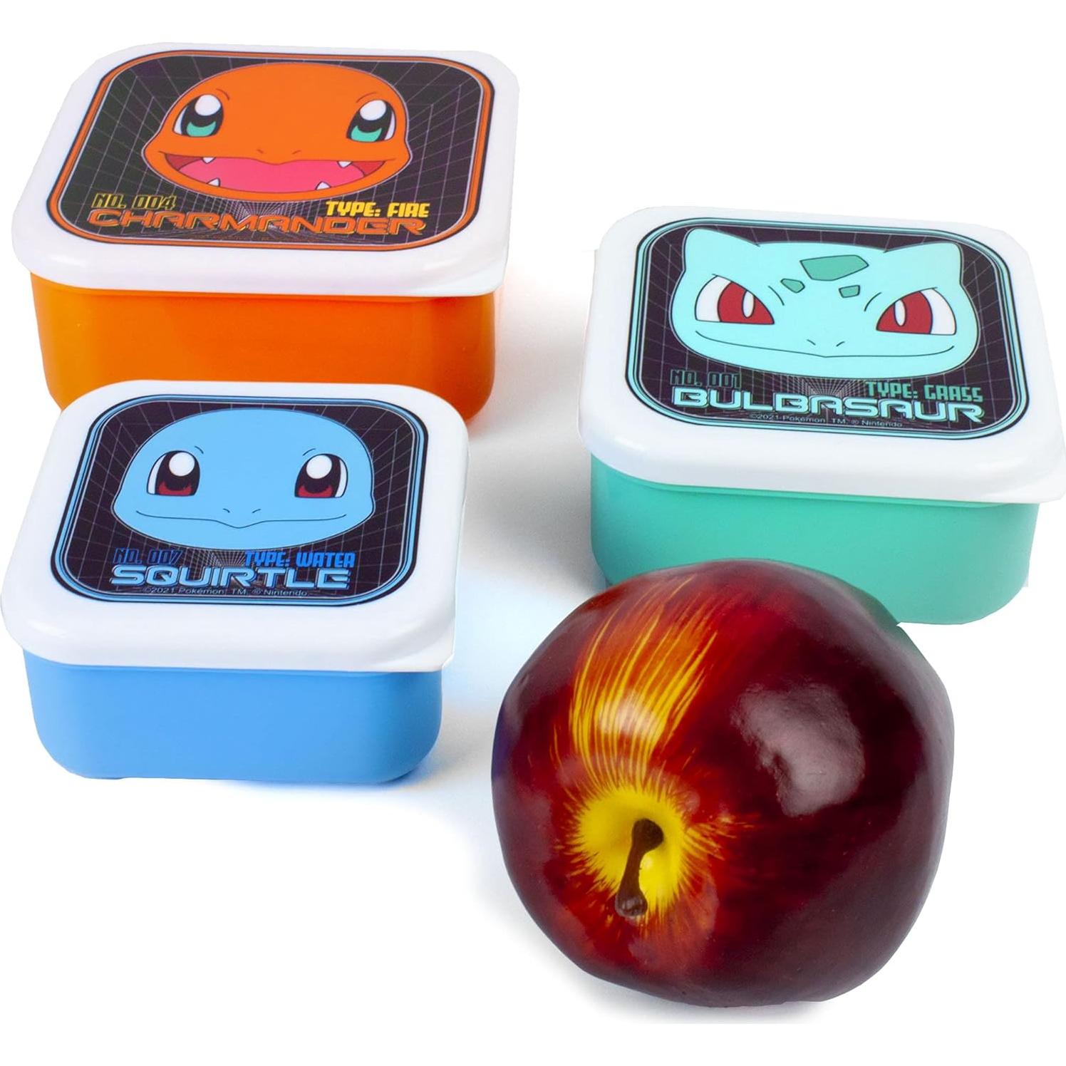 Set Bolsa de Almuerzo Pokemon 5 Piezas - Pikachu y Amigos