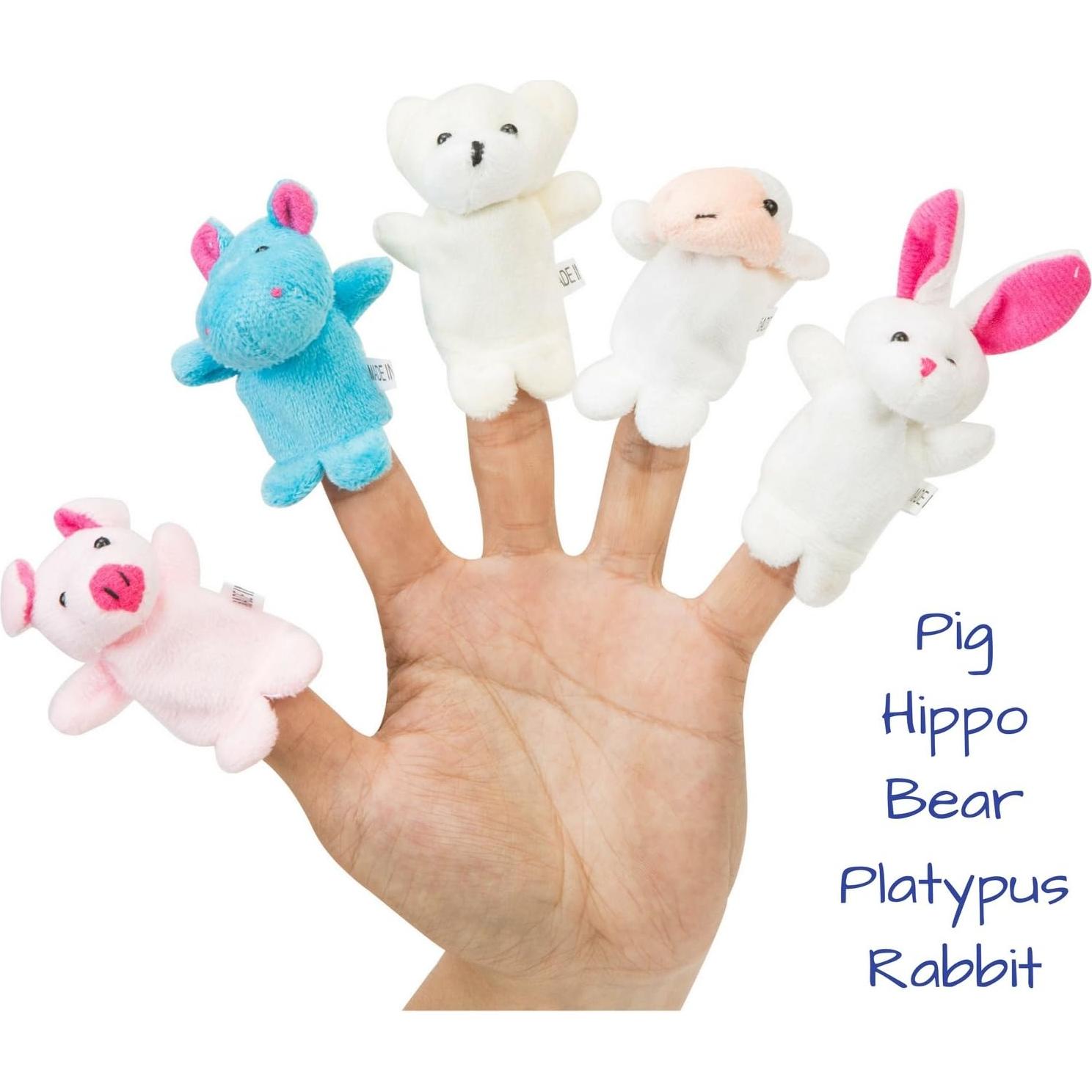 Juego de Marionetas de Dedo Better Line 20 Piezas Diversión