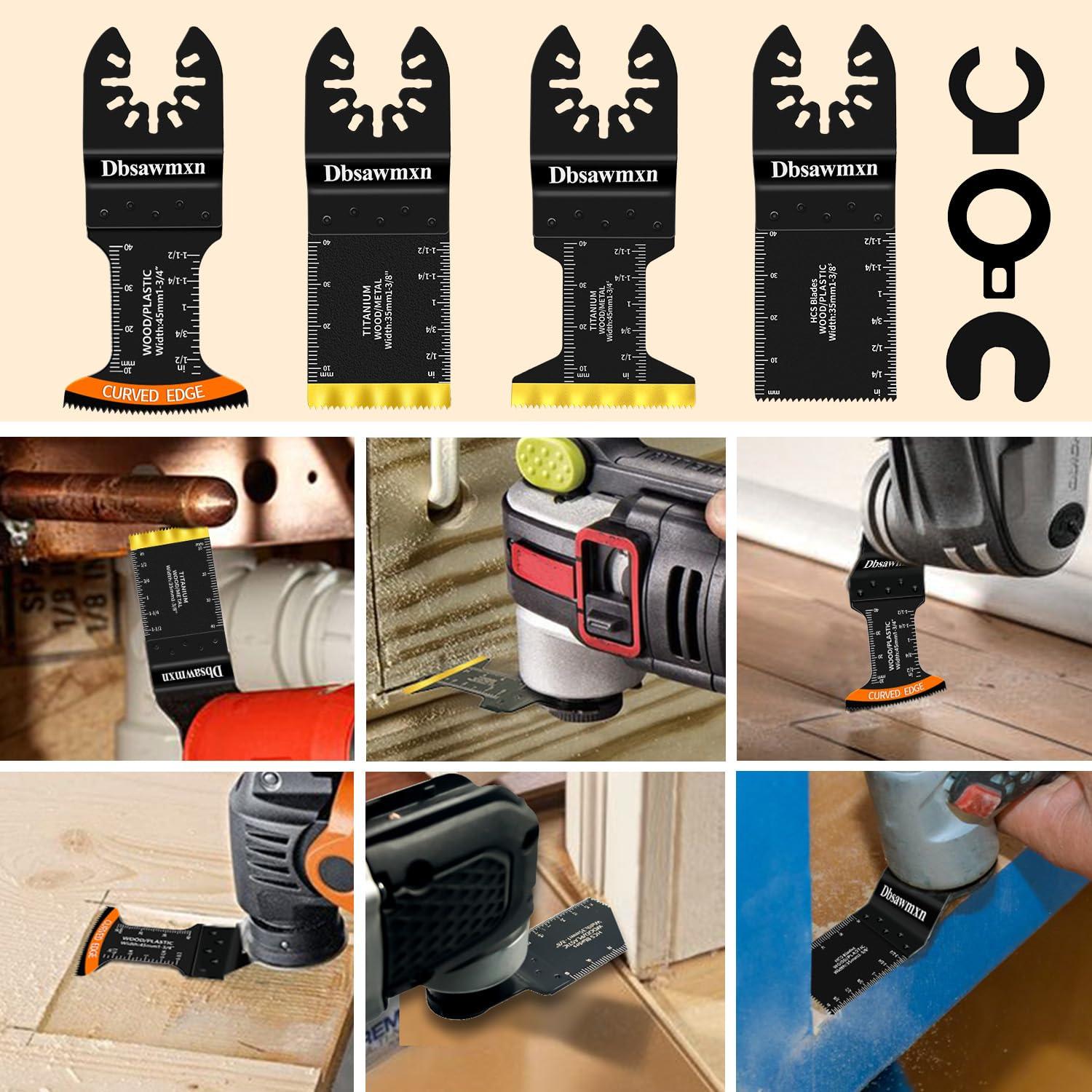 Set de 110 Hojas Oscilantes Dbsawmxn para Corte de Metal y Madera