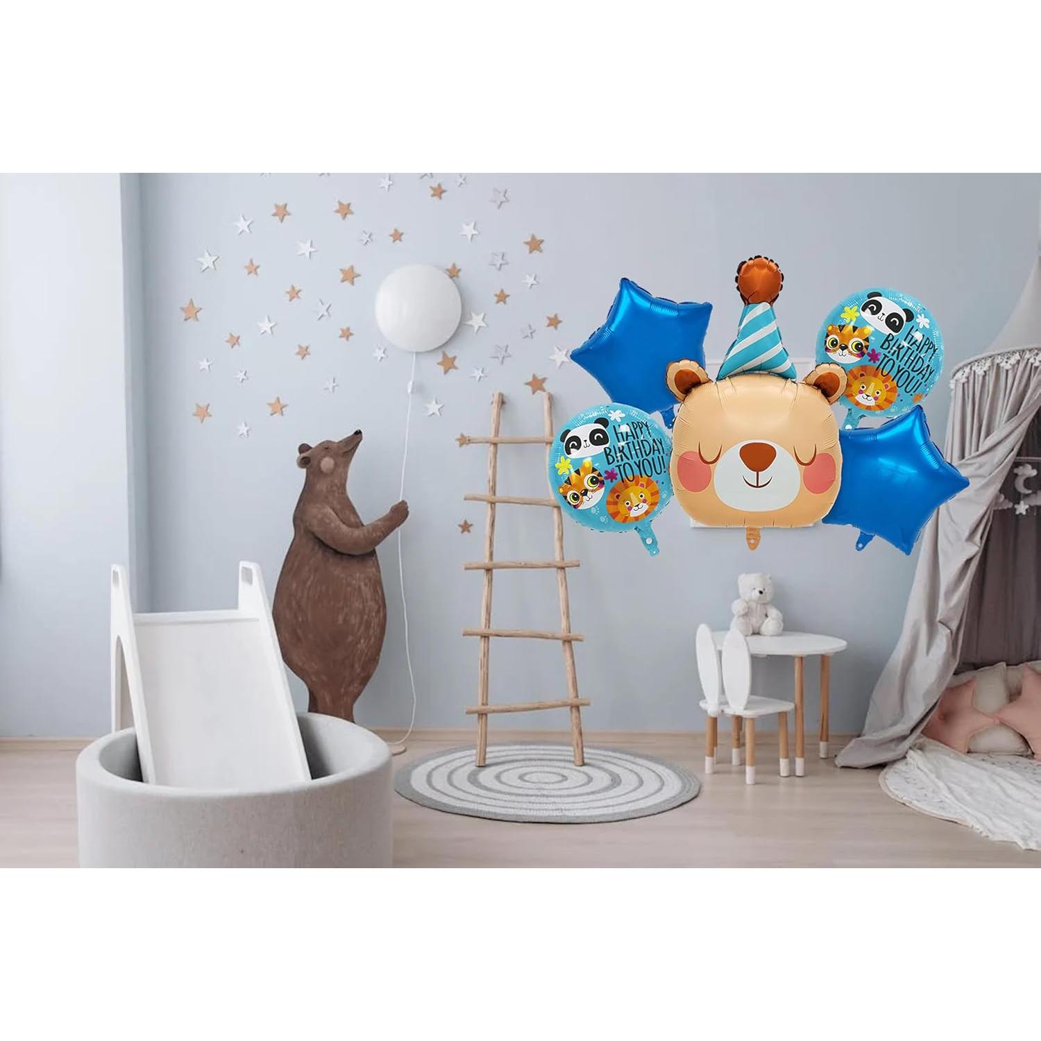 Globo de Aluminio 3D Oso Jamie DAMI Decoración Fiesta