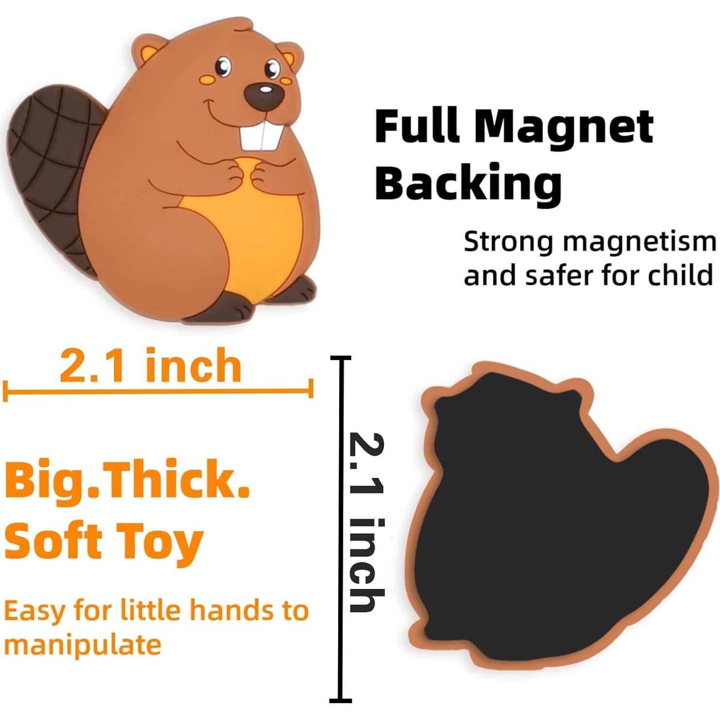 Imanes de Nevera SUPINEEDO - 16 Animales de Granja