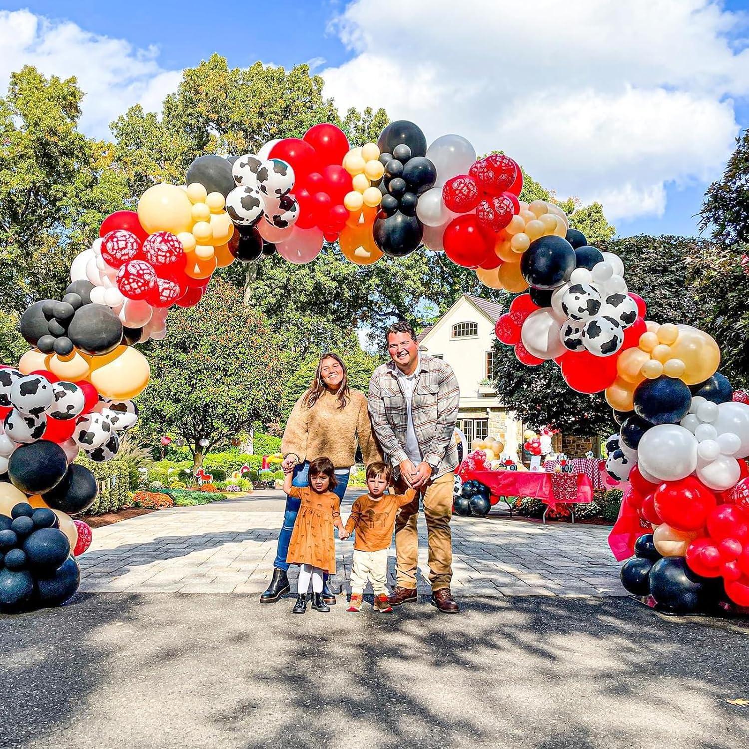 Globos de Vaca Biapian 60 Pcs 30 cm para Fiestas Infantiles