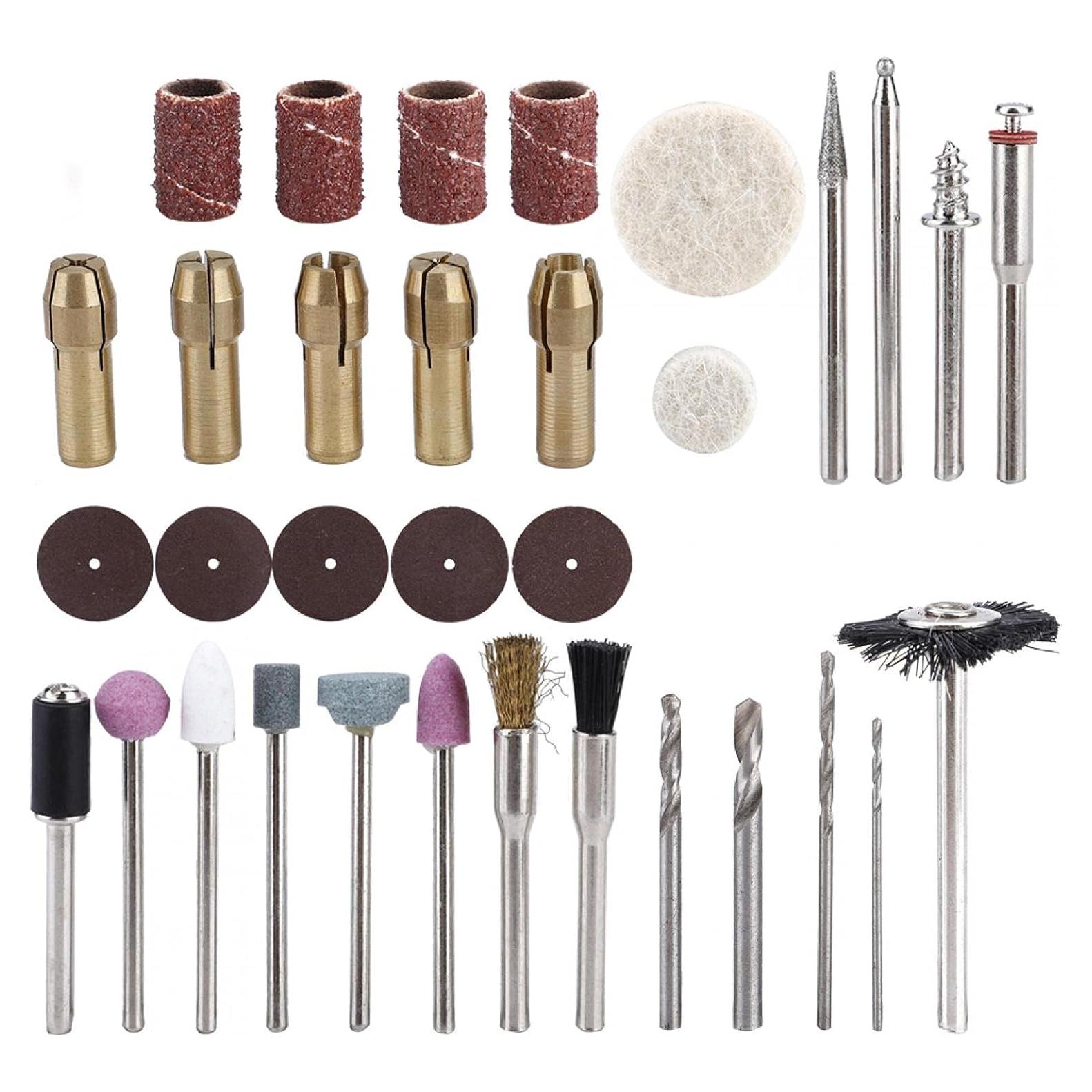 Kit de Mini Herramienta Rotativa Inalámbrica BORDSTRACT 34 Piezas