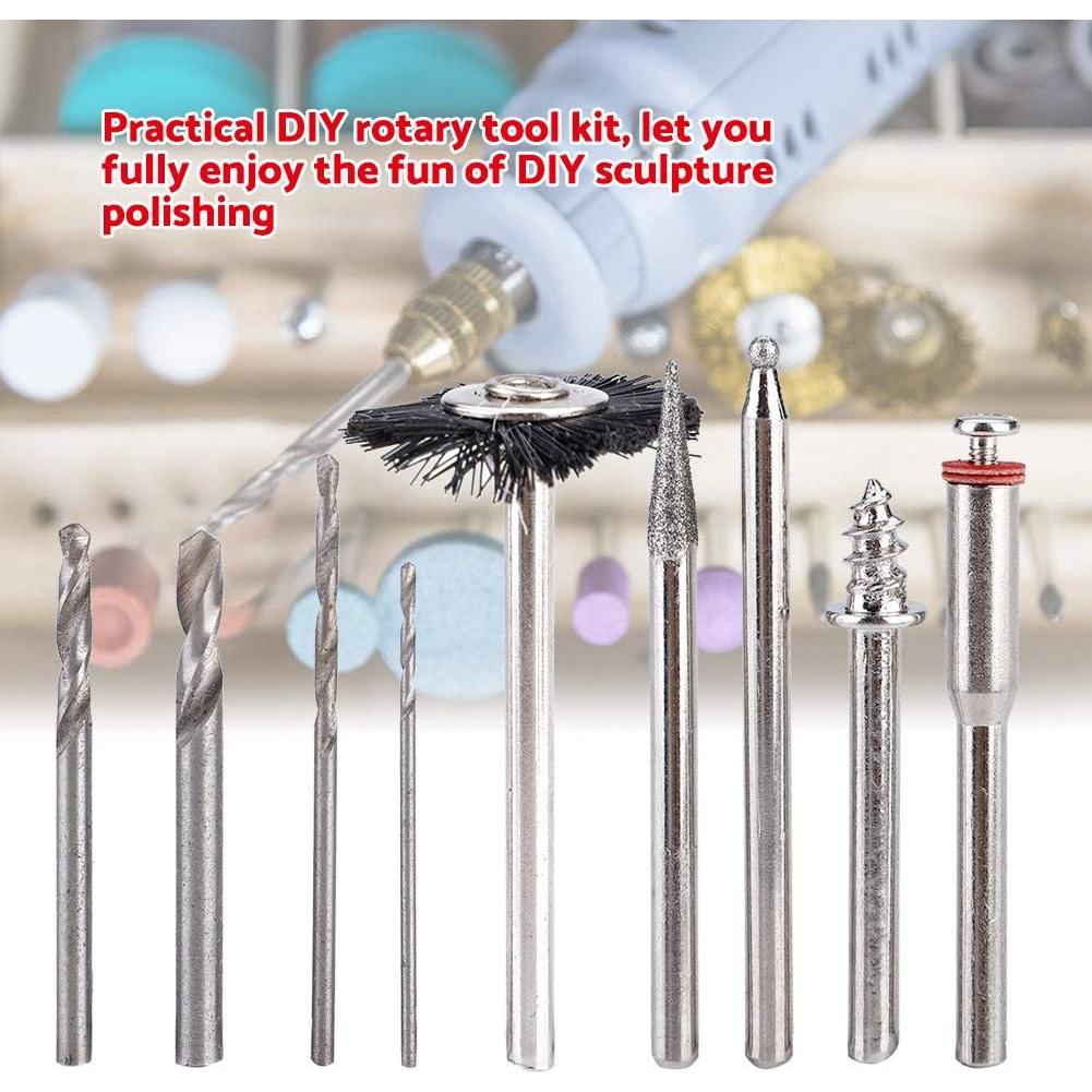 Kit de Mini Herramienta Rotativa Inalámbrica BORDSTRACT 34 Piezas