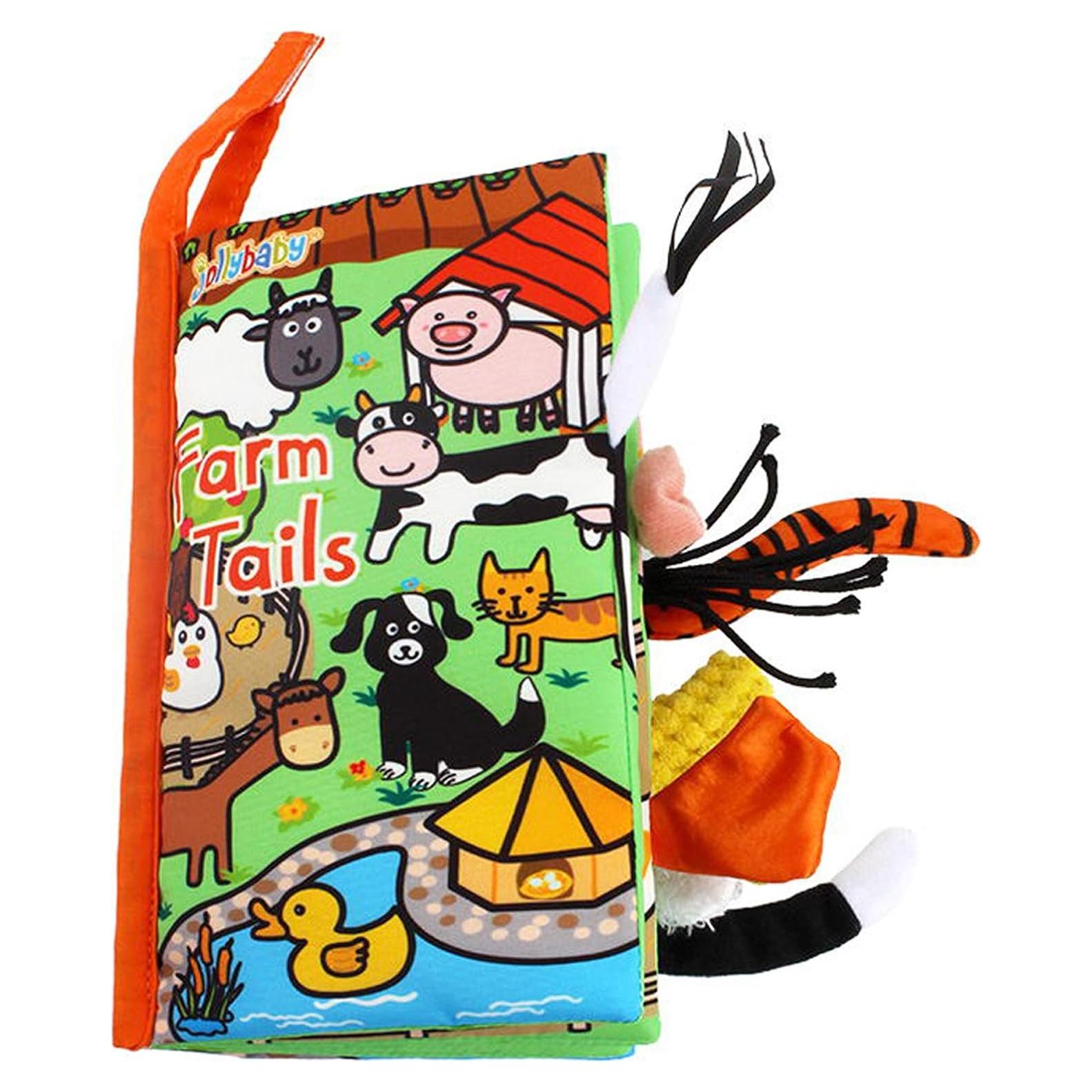 Libro de Actividades Zocita con Colas de Animales Suaves