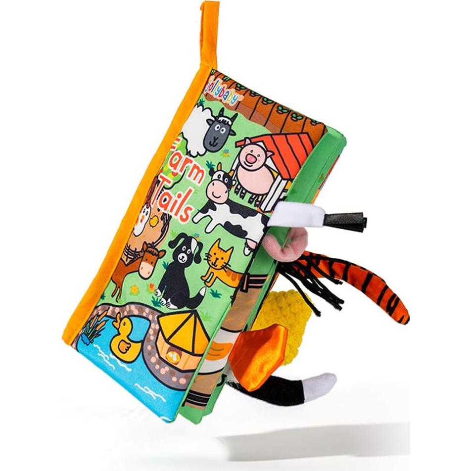 Libro de Actividades Zocita con Colas de Animales Suaves