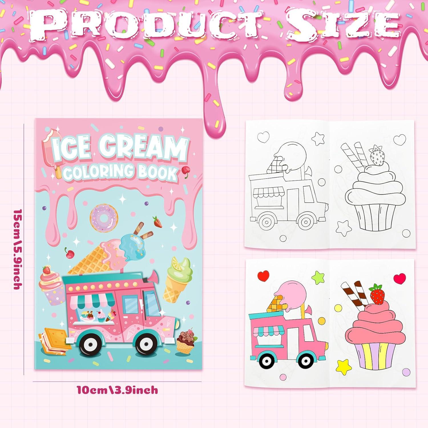 24 Libros de Colorear para Niños Cinrobiye 6x4 cm Diversión