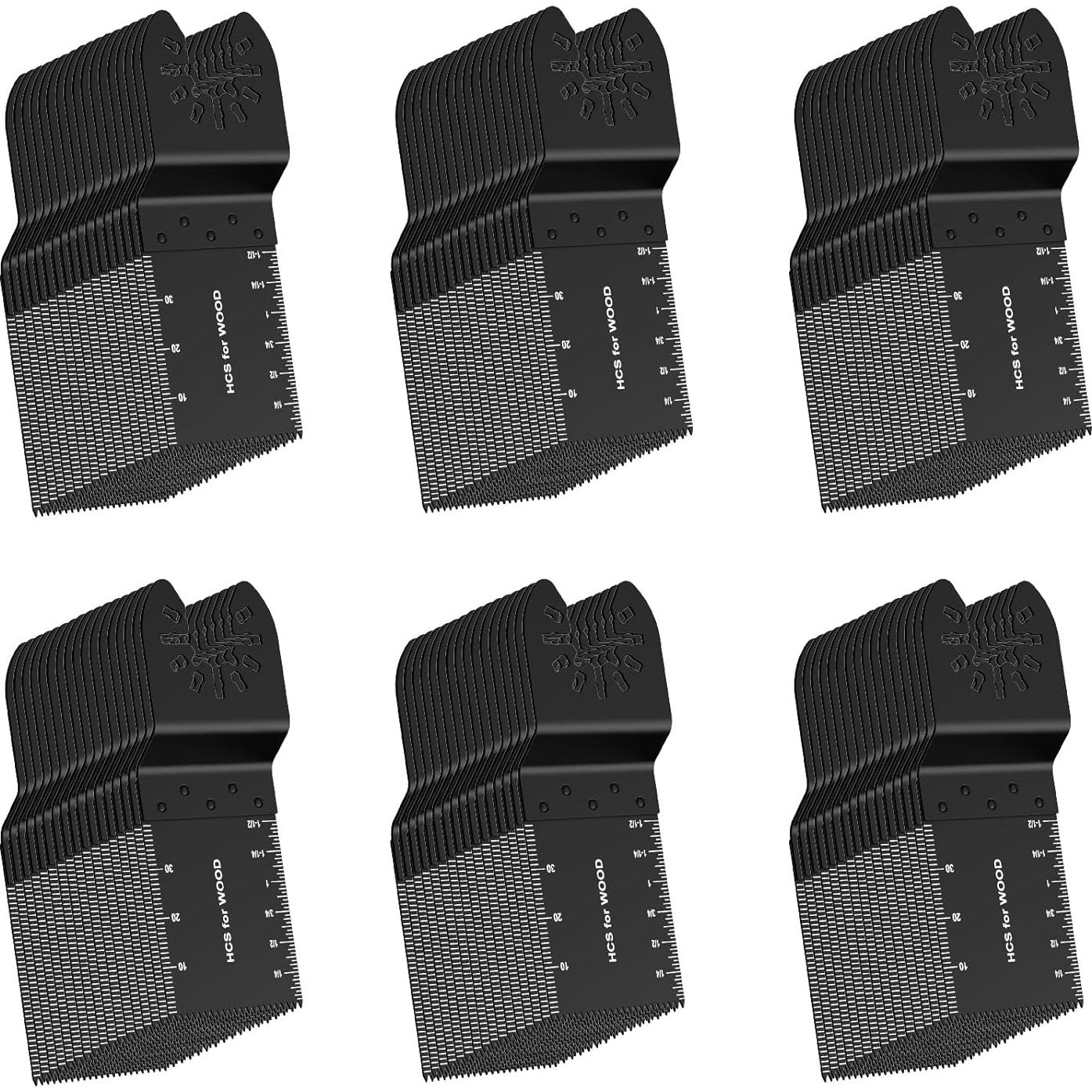 100 Hojas de Sierra Oscilante TrivdPro para Madera y Metal