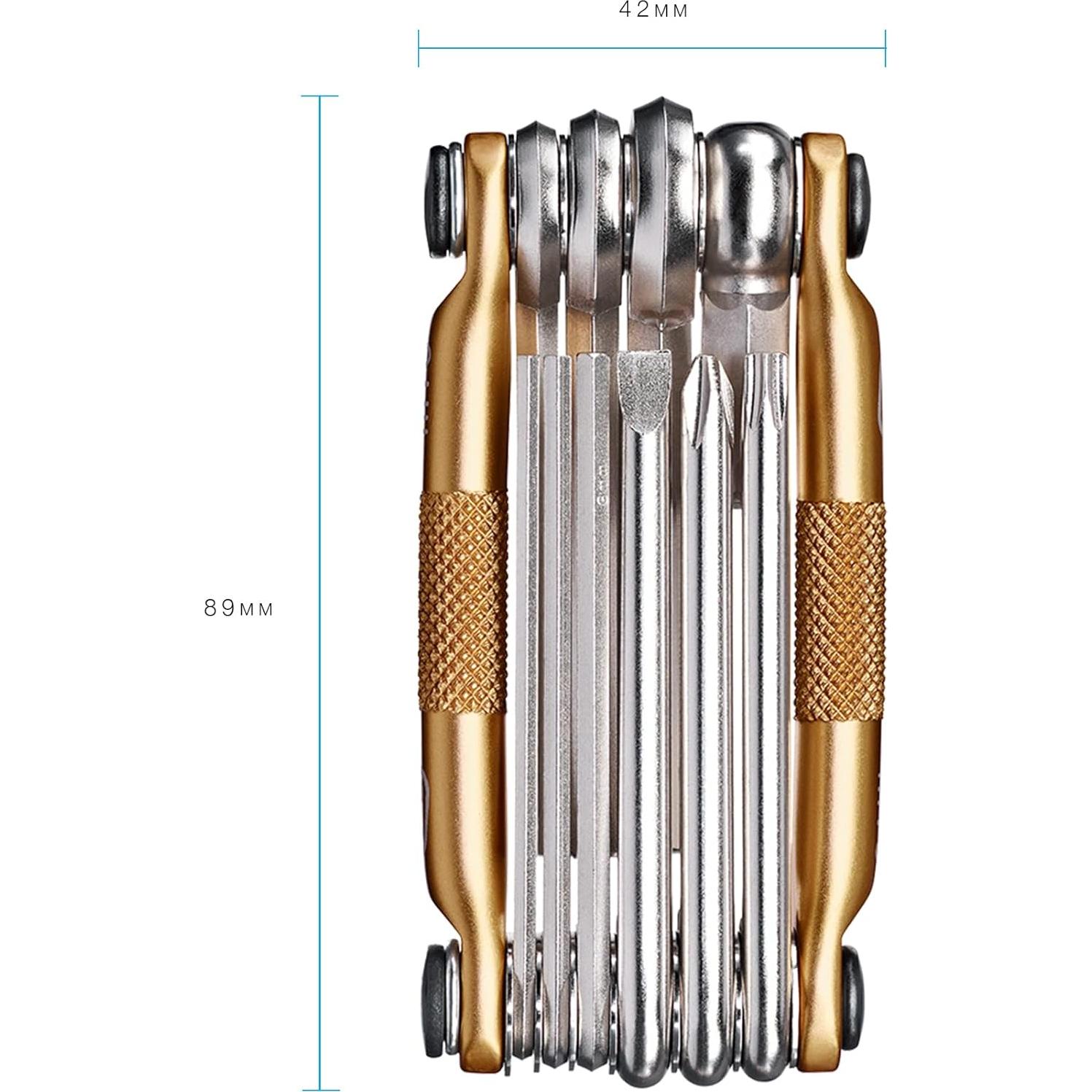 Multiherramienta Crankbrothers M10 Dorado 10 Funciones