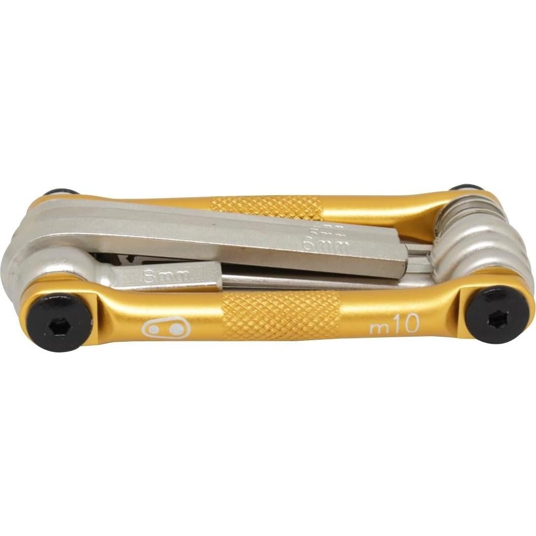 Multiherramienta Crankbrothers M10 Dorado 10 Funciones