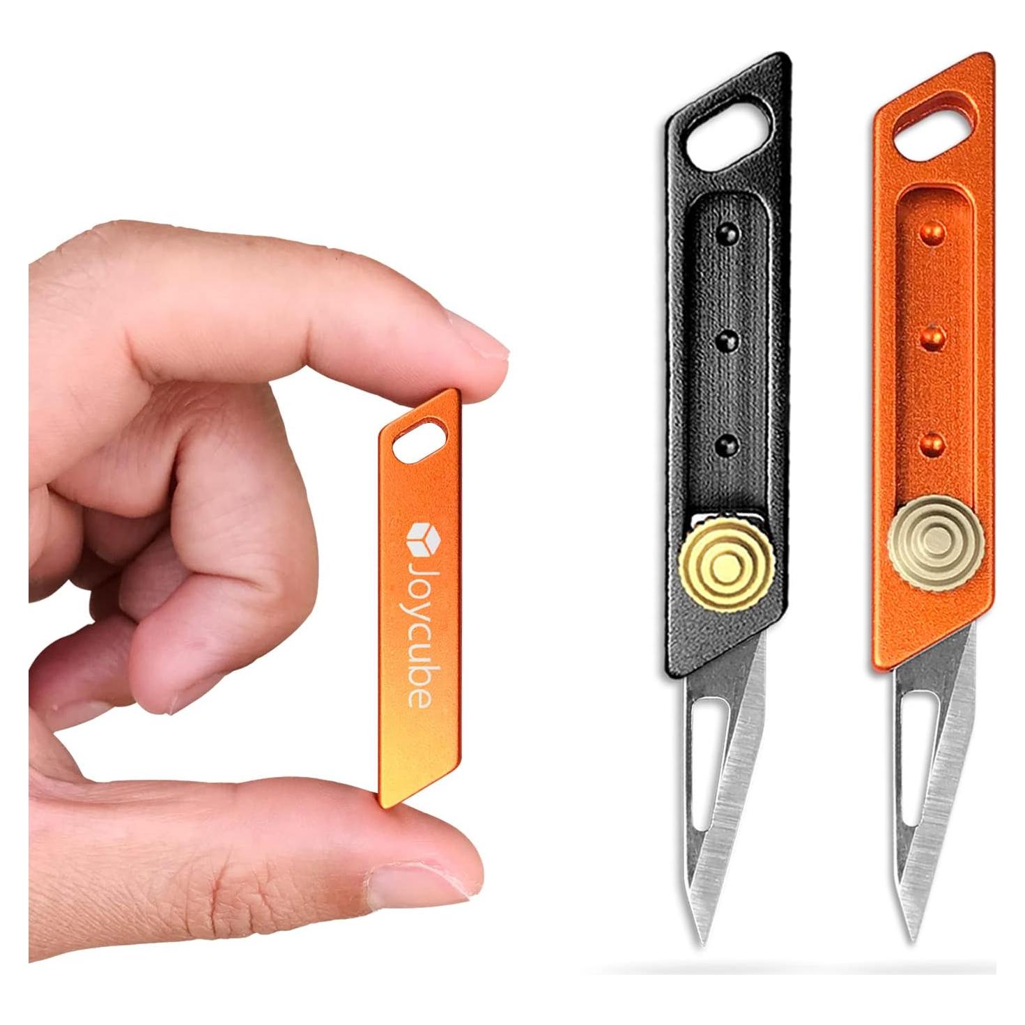 2 Pack Cuchillos Utilitarios Joycube Compactos EDC 7.1 cm