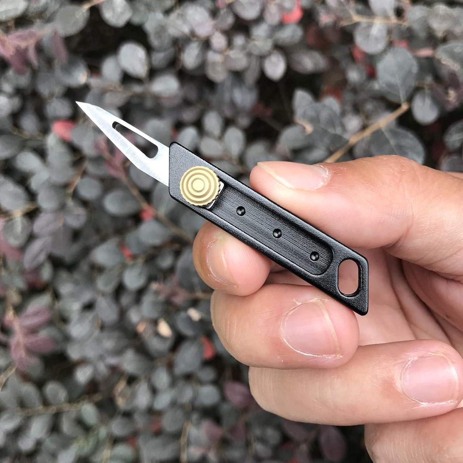 2 Pack Cuchillos Utilitarios Joycube Compactos EDC 7.1 cm