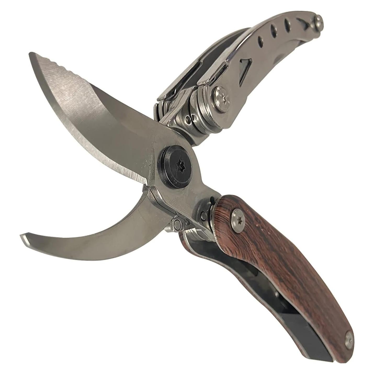 Tijeras de Podar 7 en 1 IGRARK, Acero Inoxidable 20.32 cm