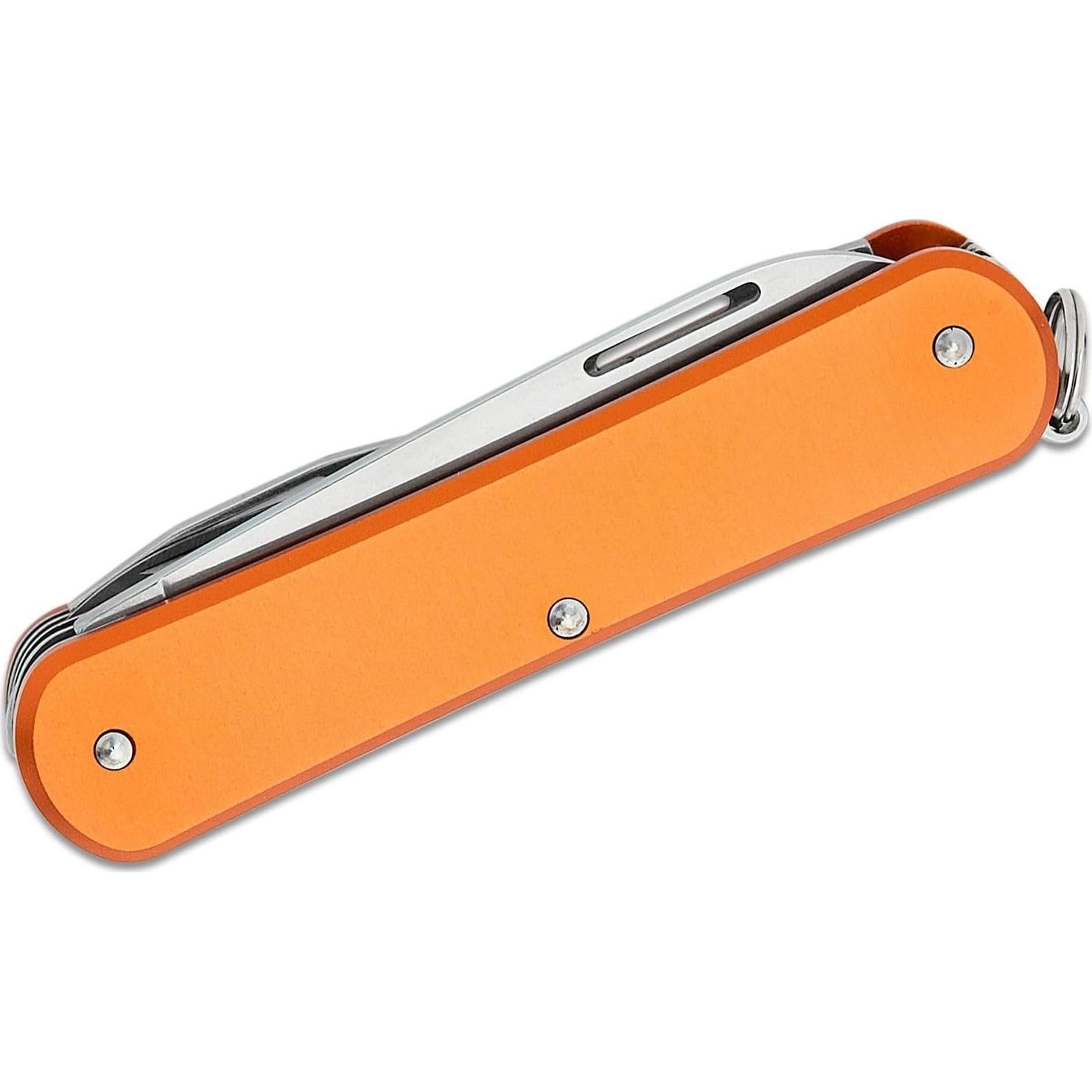 Cuchillo de bolsillo Fox Knives Vulpis FX-VP130-SF5 5-en-1 Naranja