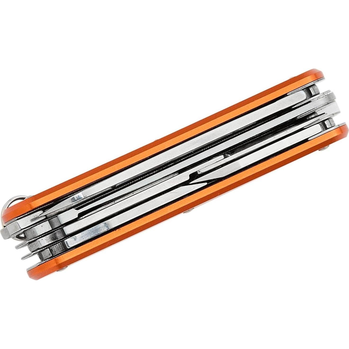 Cuchillo de bolsillo Fox Knives Vulpis FX-VP130-SF5 5-en-1 Naranja