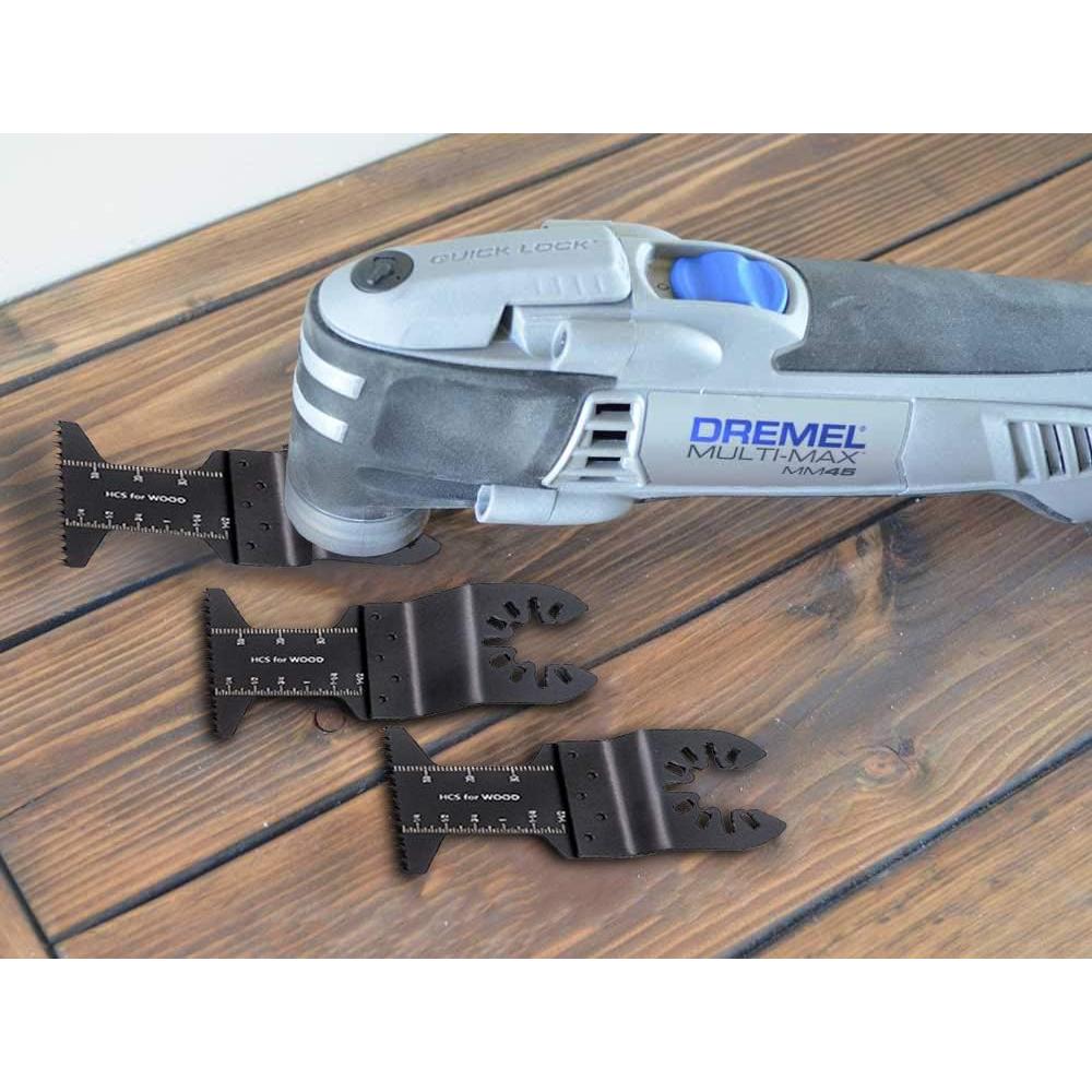 Kit de 60 Hojas de Sierra Oscilante Tanzfrosch 44mm para Madera y Metal