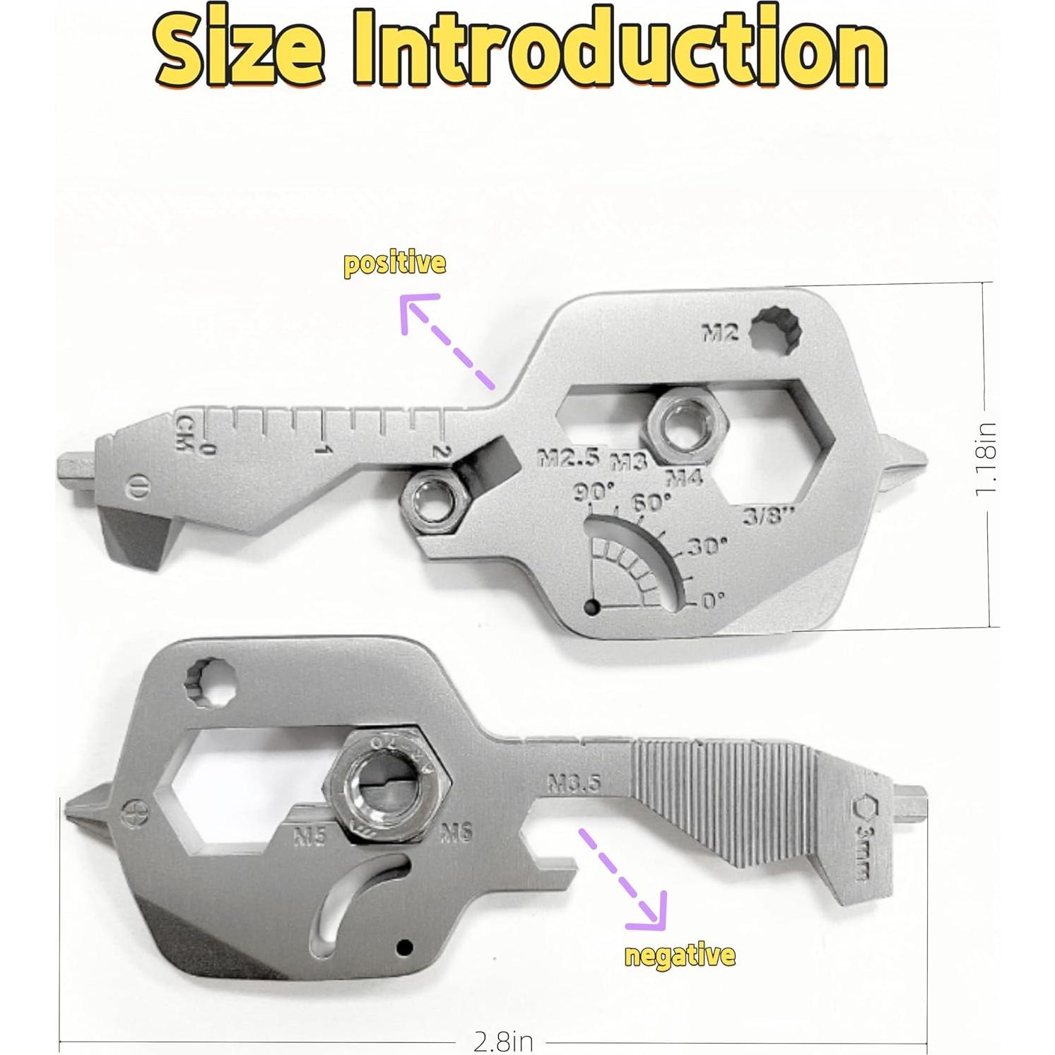 Herramienta Multifuncional 20 en 1 uvbws Llave Inoxidable