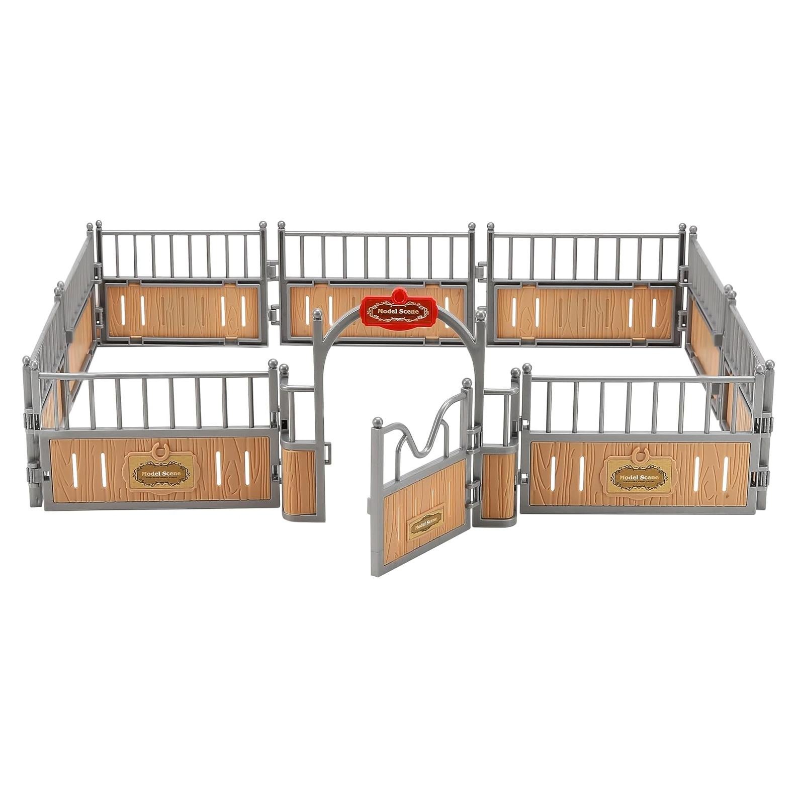 Modelo de Establo para Caballos Marsrut 43.9x20.1cm PVC