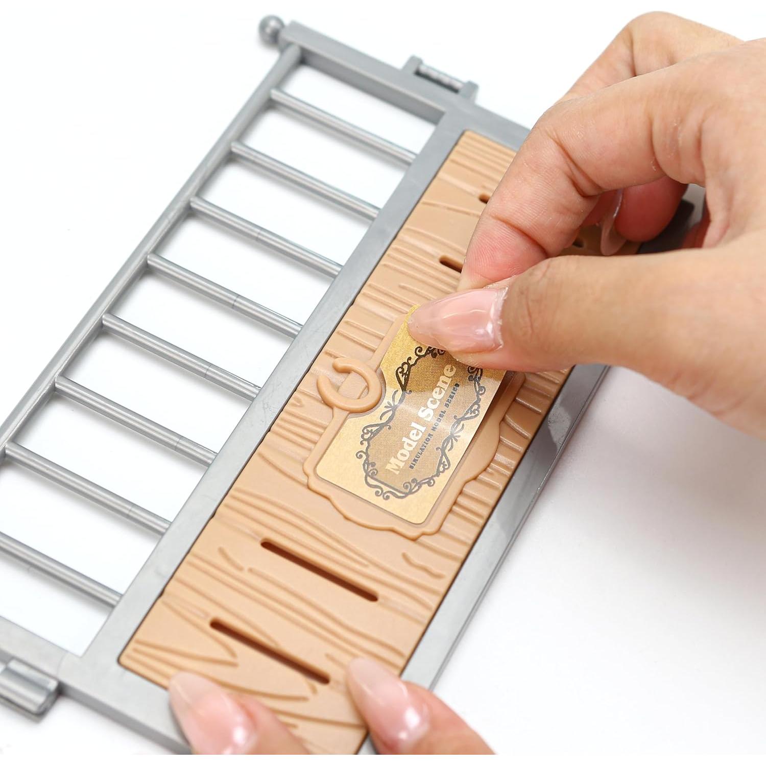 Modelo de Establo para Caballos Marsrut 43.9x20.1cm PVC