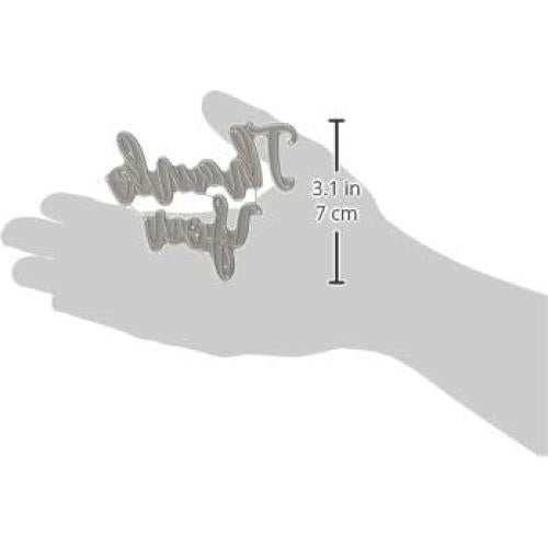 Troquel de Palabras 'Gracias' Echo Park EPPDIE612 12.7x17.8cm