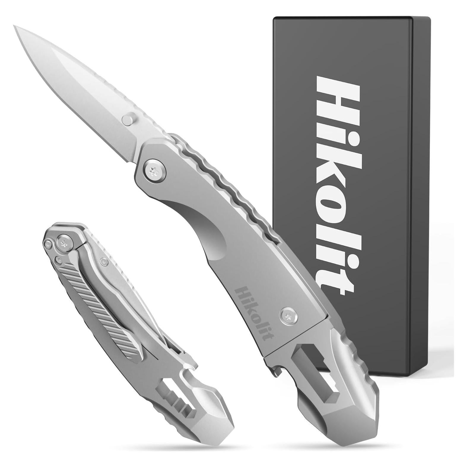 Barra de Palanca EDC 4 en 1 Hikolit - Cuchillo, Abridor, Llave