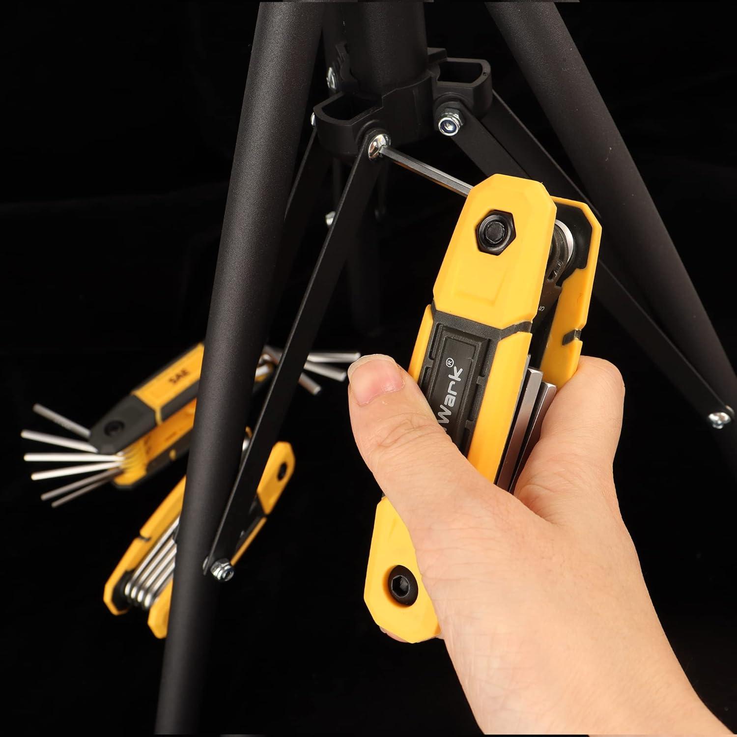 Juego de Llaves Allen Plegables MULWARK 17 Piezas Métrico y SAE