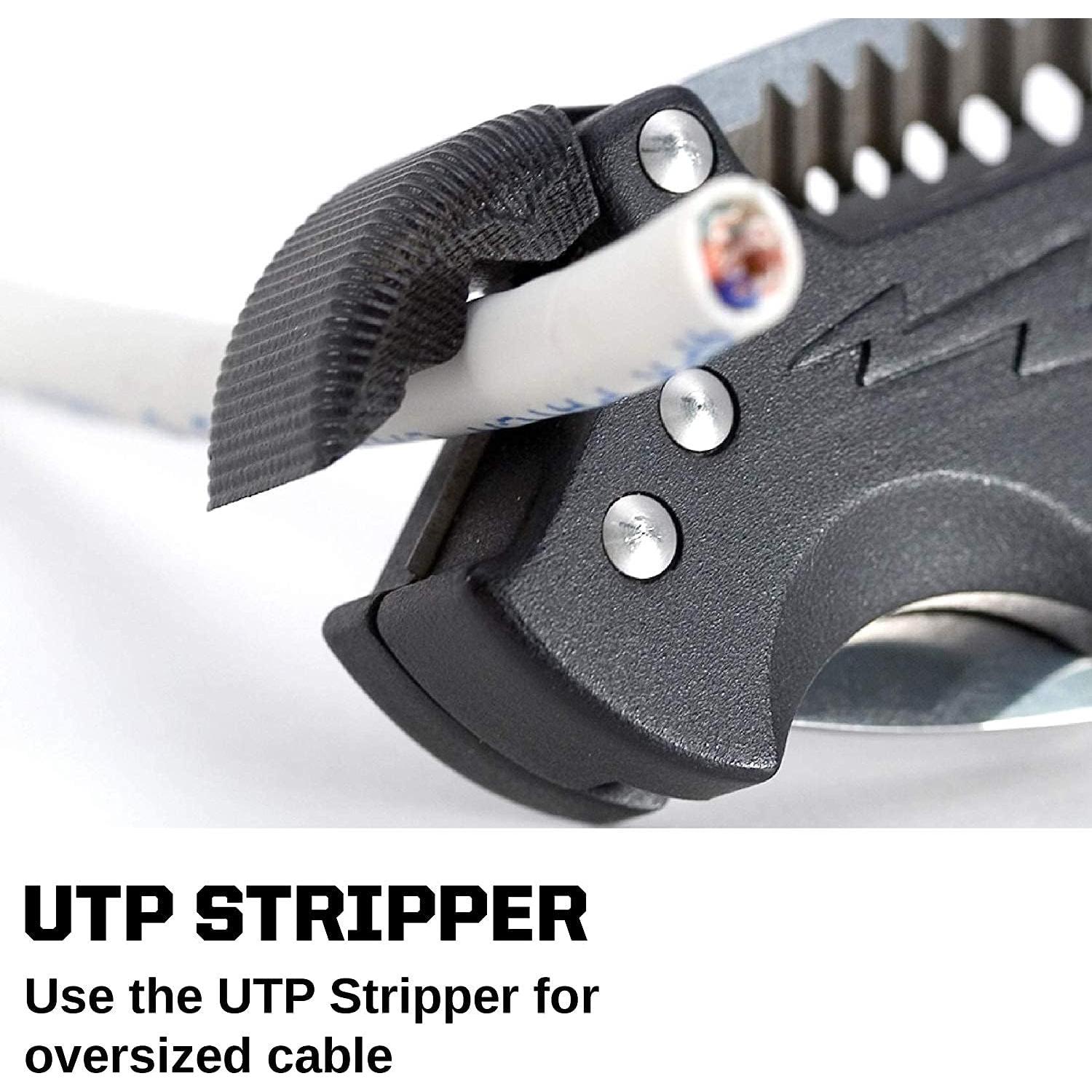 Cuchillo de bolsillo SOG Kilowatt 8.6 cm para electricistas