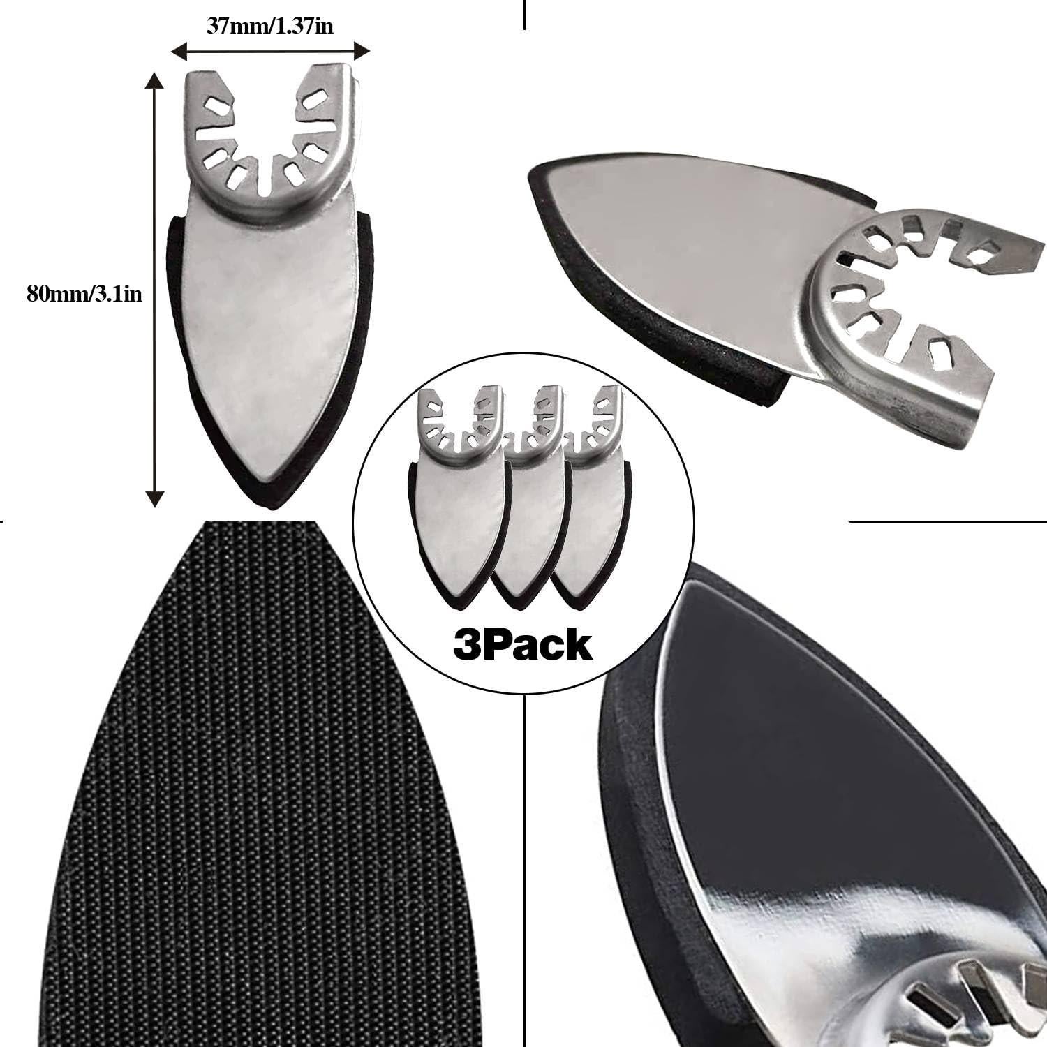 Kit de Almohadillas de Lijado Gulrear 268PCS para Herramientas Oscilantes