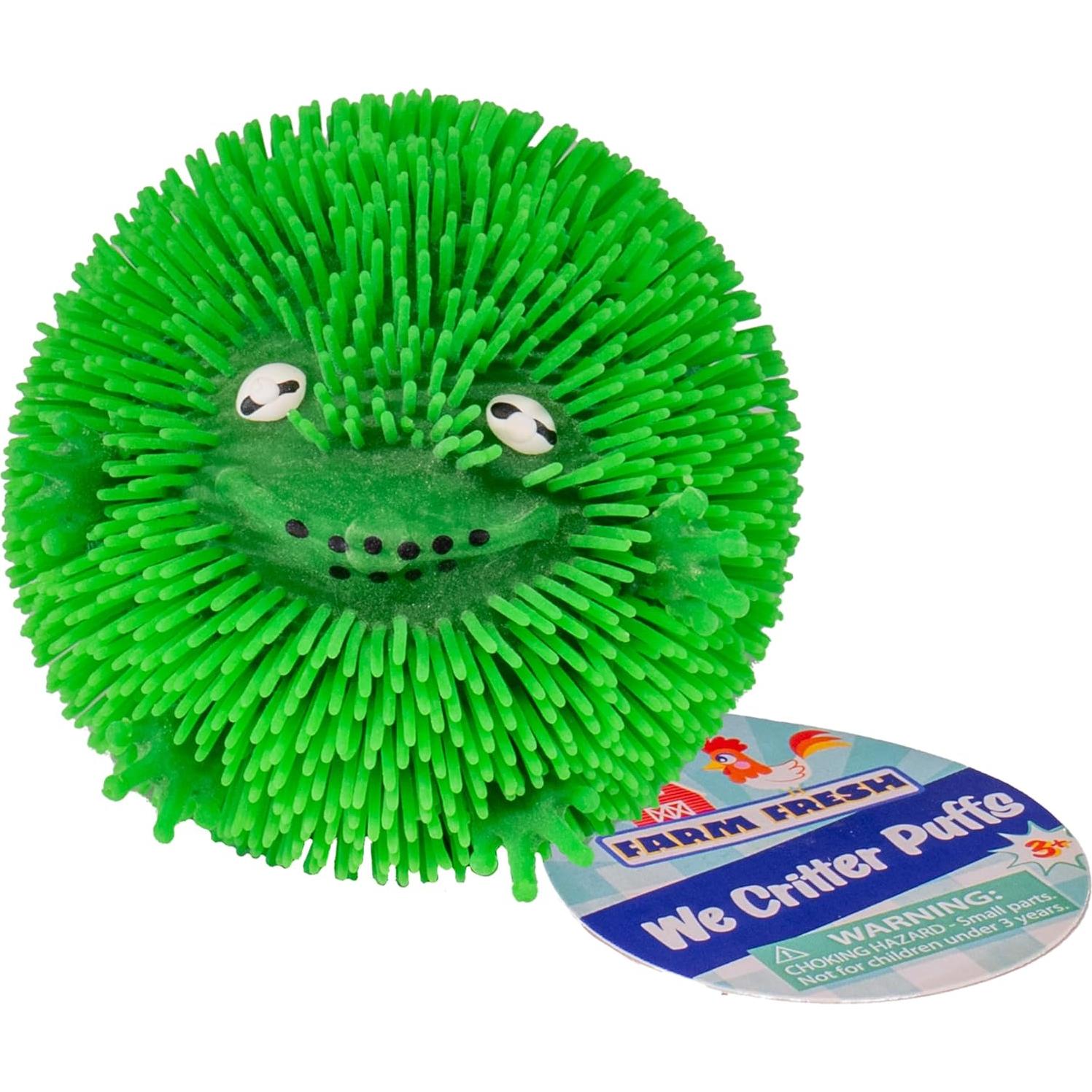 Juguetes Squishy Toysmith Wee Critter Paquete de 4 Animales